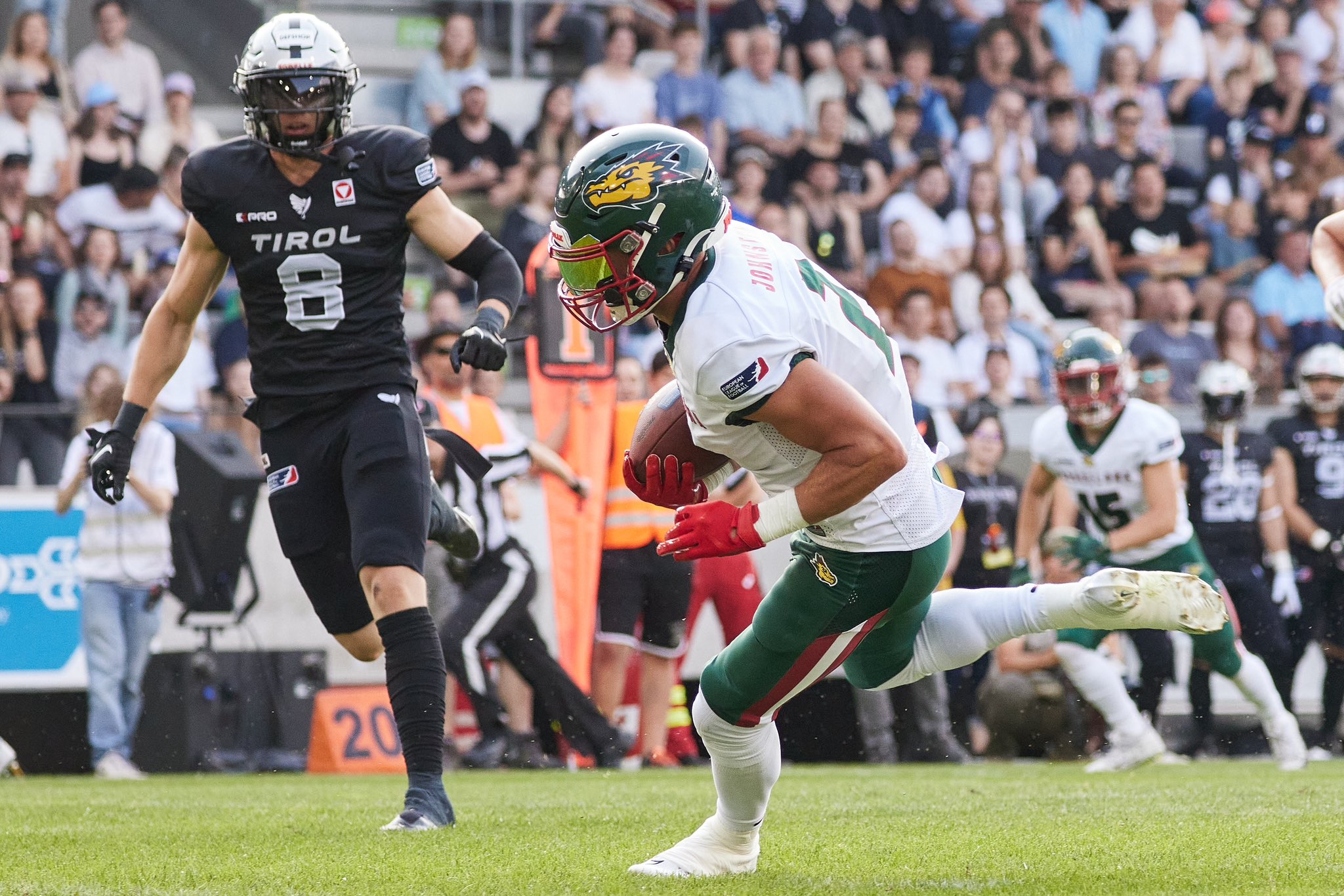 Primera derrota de la temporada dels Barcelona Dragons