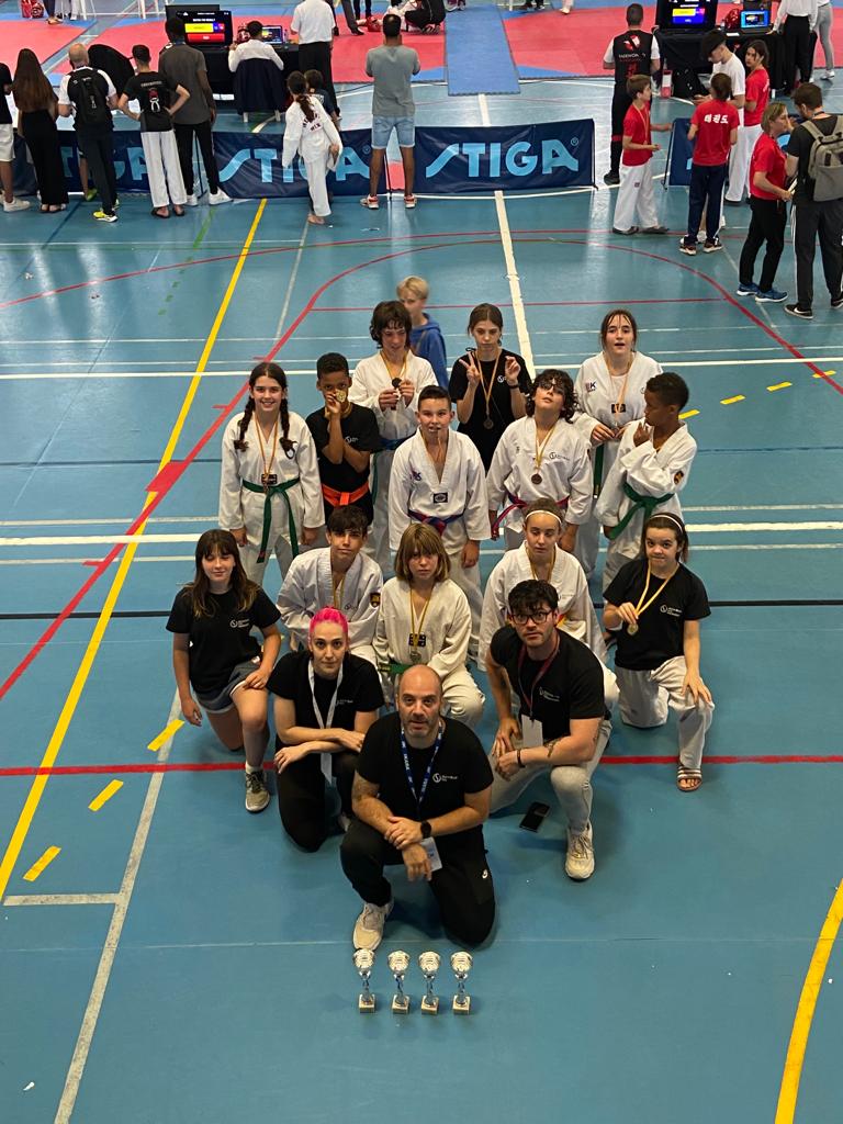 El Taekwondo Sonbae suma 11 medalles en el Campionat de Catalunya infantil