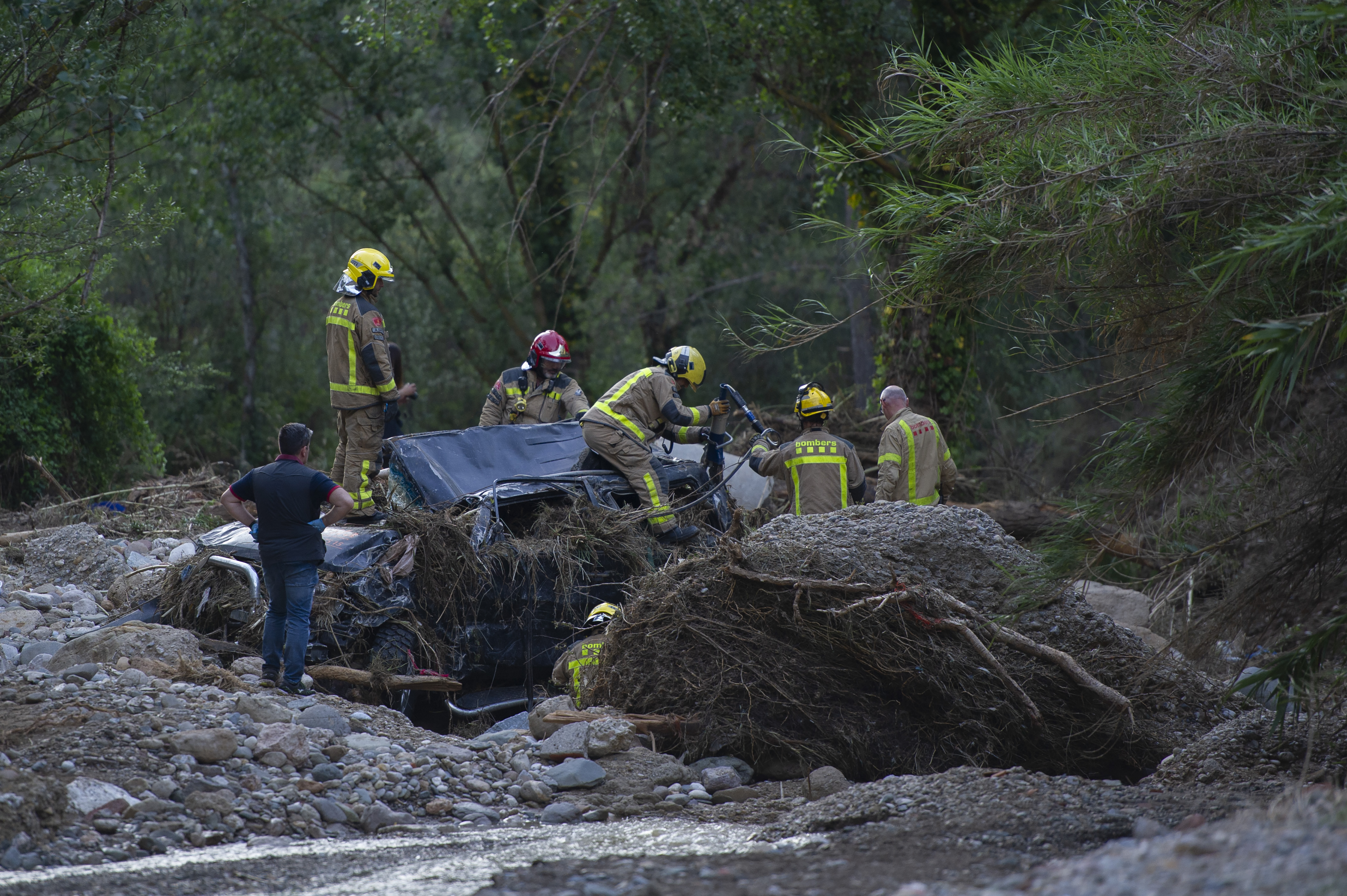 Tornen a buscar el cos de la dona desapareguda a Ullastrell
