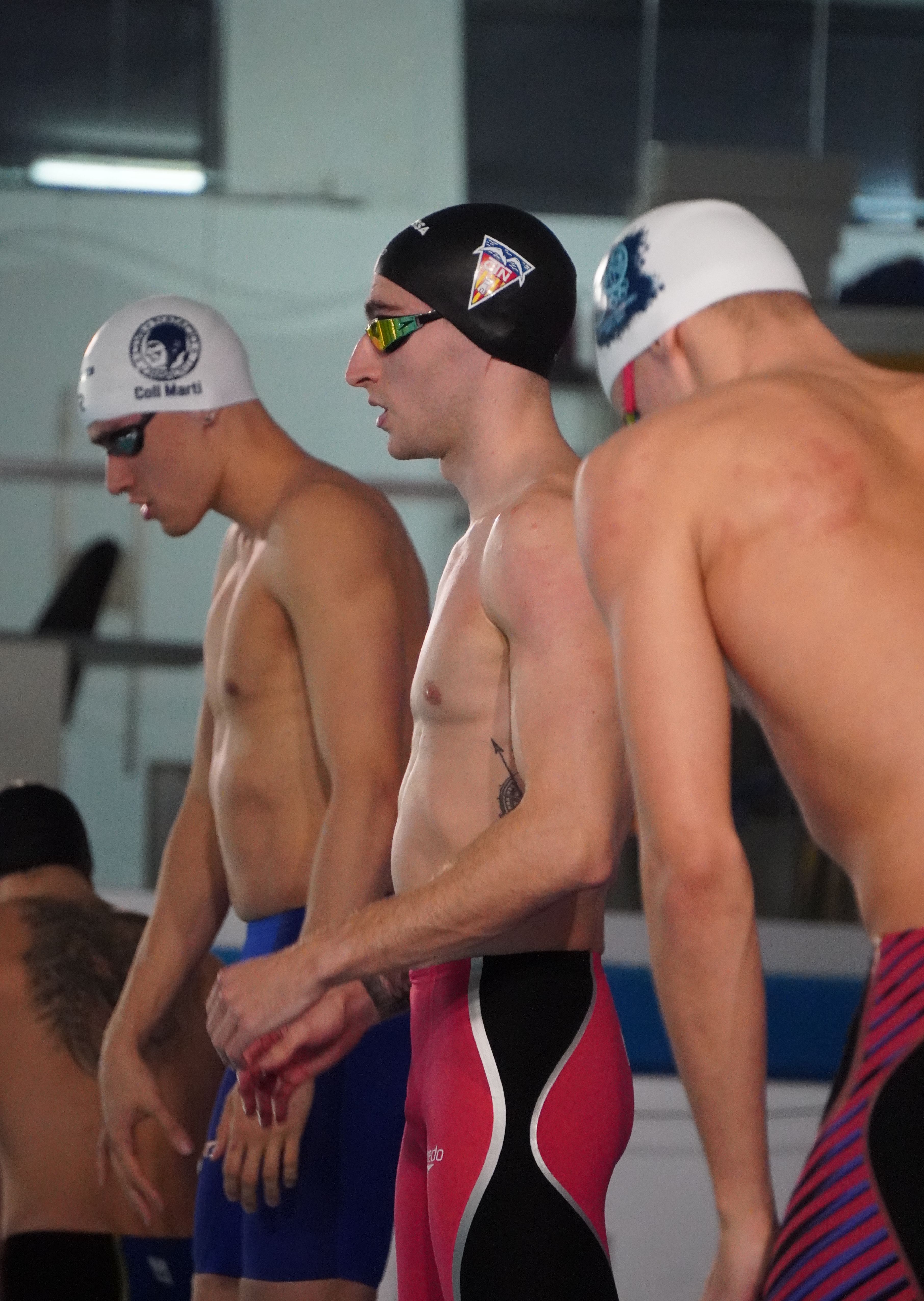 César Castro bat el rècord estatal amb el relleu de 4x200 lliure al Mundial