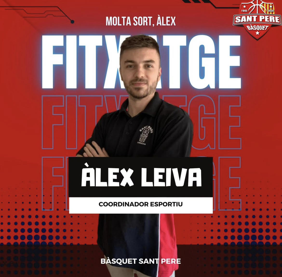 Àlex Leiva és el nou coodinador del CB Sant Pere