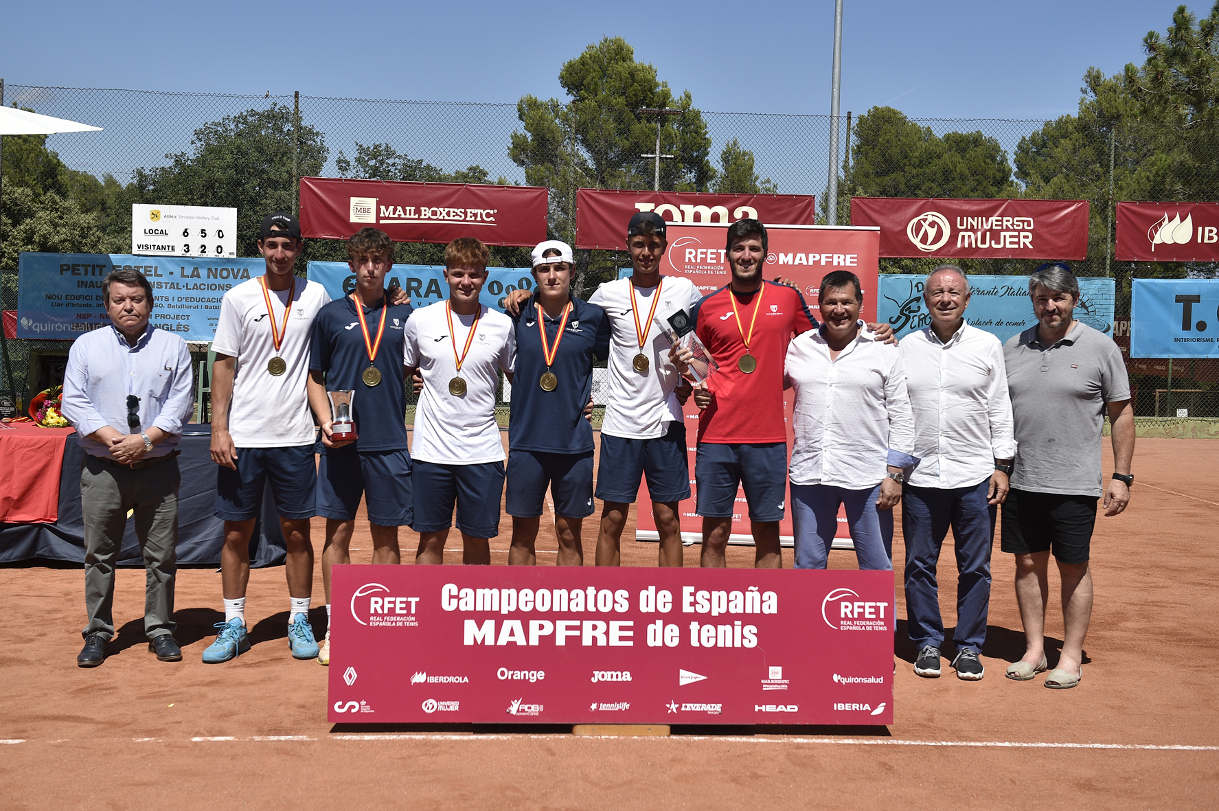CT València i RCT Barcelona, campions de la Yellow Cup de tennis