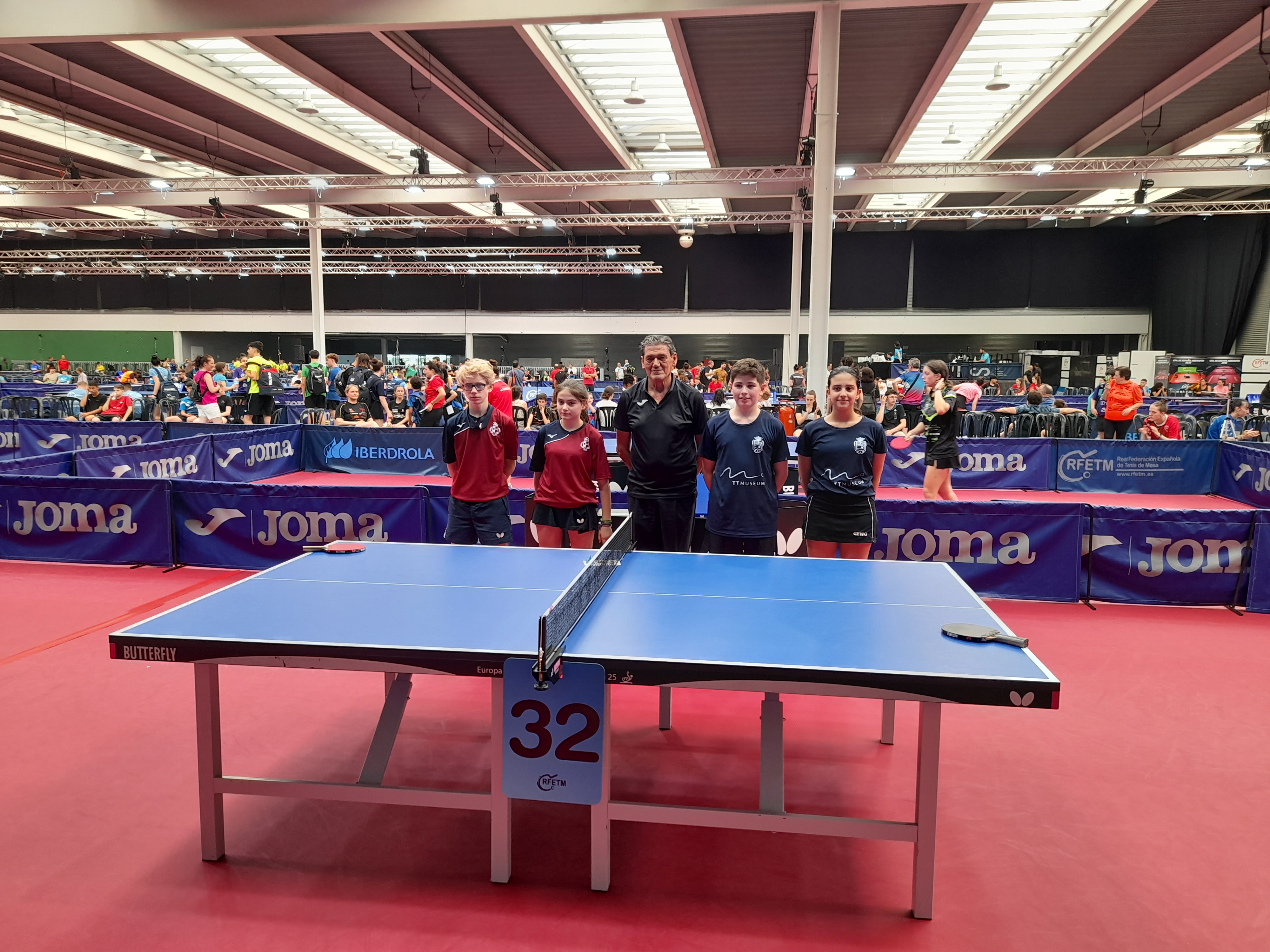 Roc Gibert assoleix tres podis en el Campionat d'Espanya aleví de tennis taula