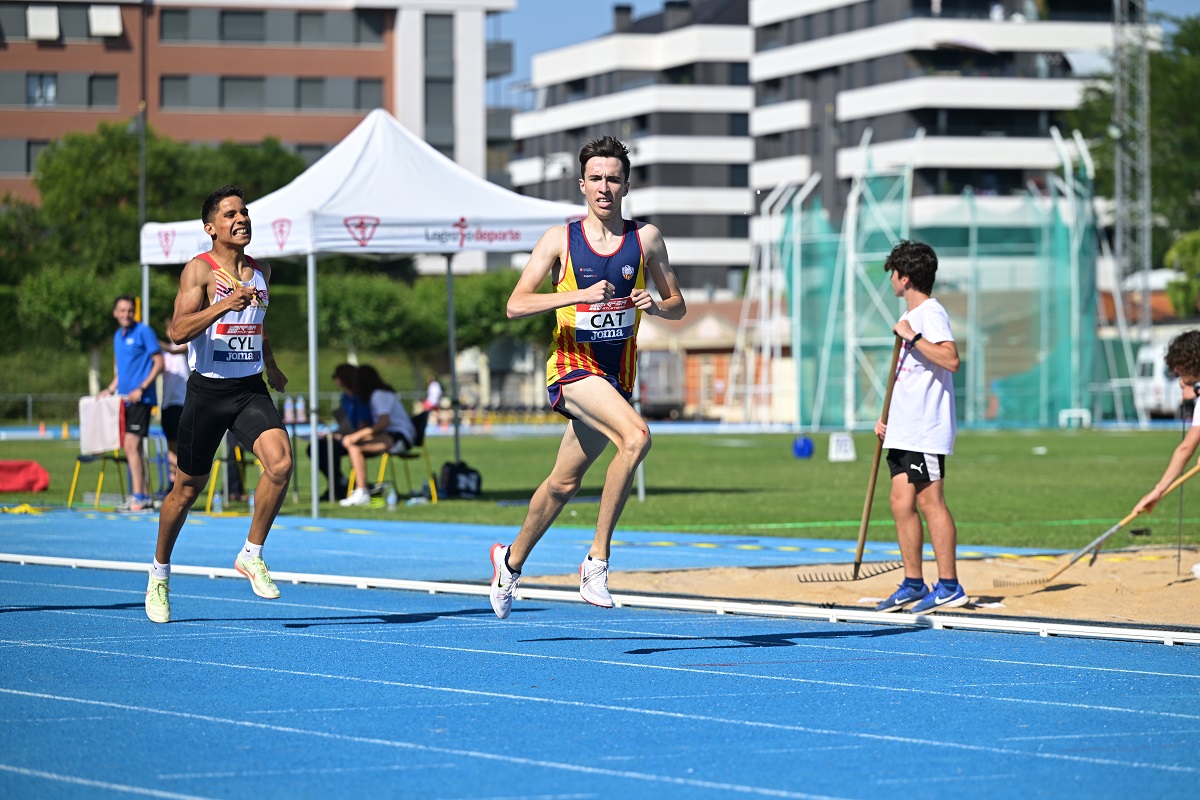 Àlex Pintado, a la selecció espanyola d'atletisme pel Festival Olímpic de la Joventut