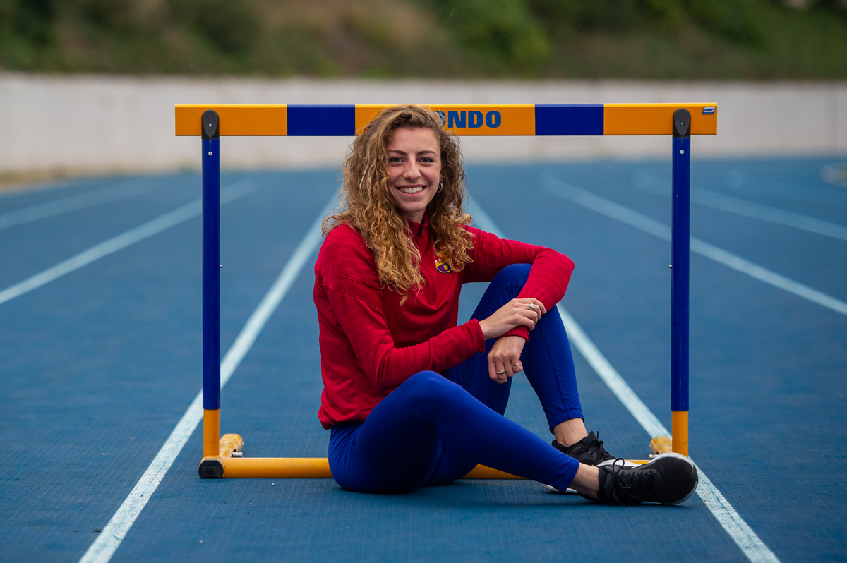 Geena Stephens, campiona de Catalunya dels 400 metres tanques