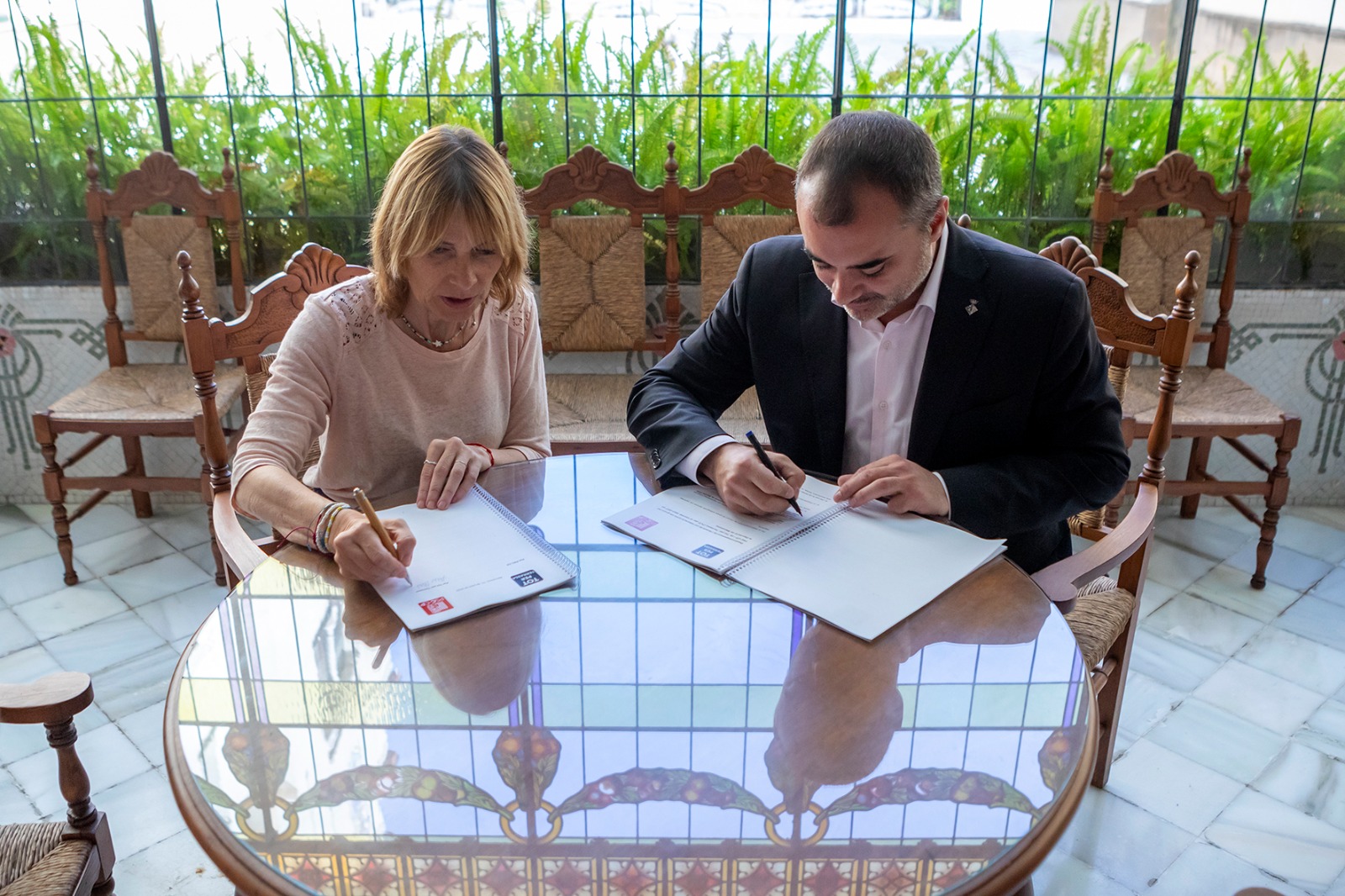 El pacte de la Diputació s'ha signat a Terrassa