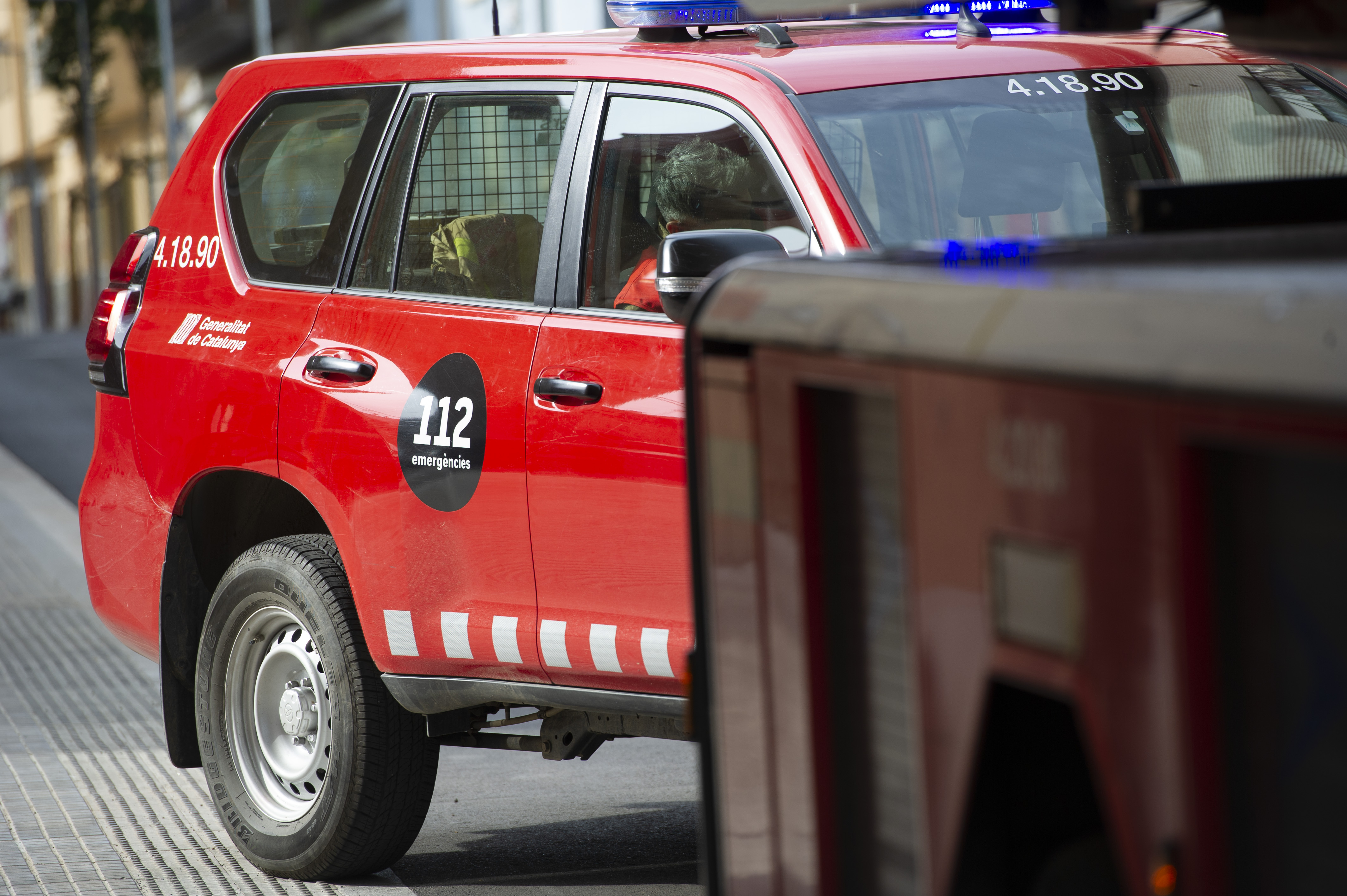 Fuita de gas per un robatori de coure a Terrassa