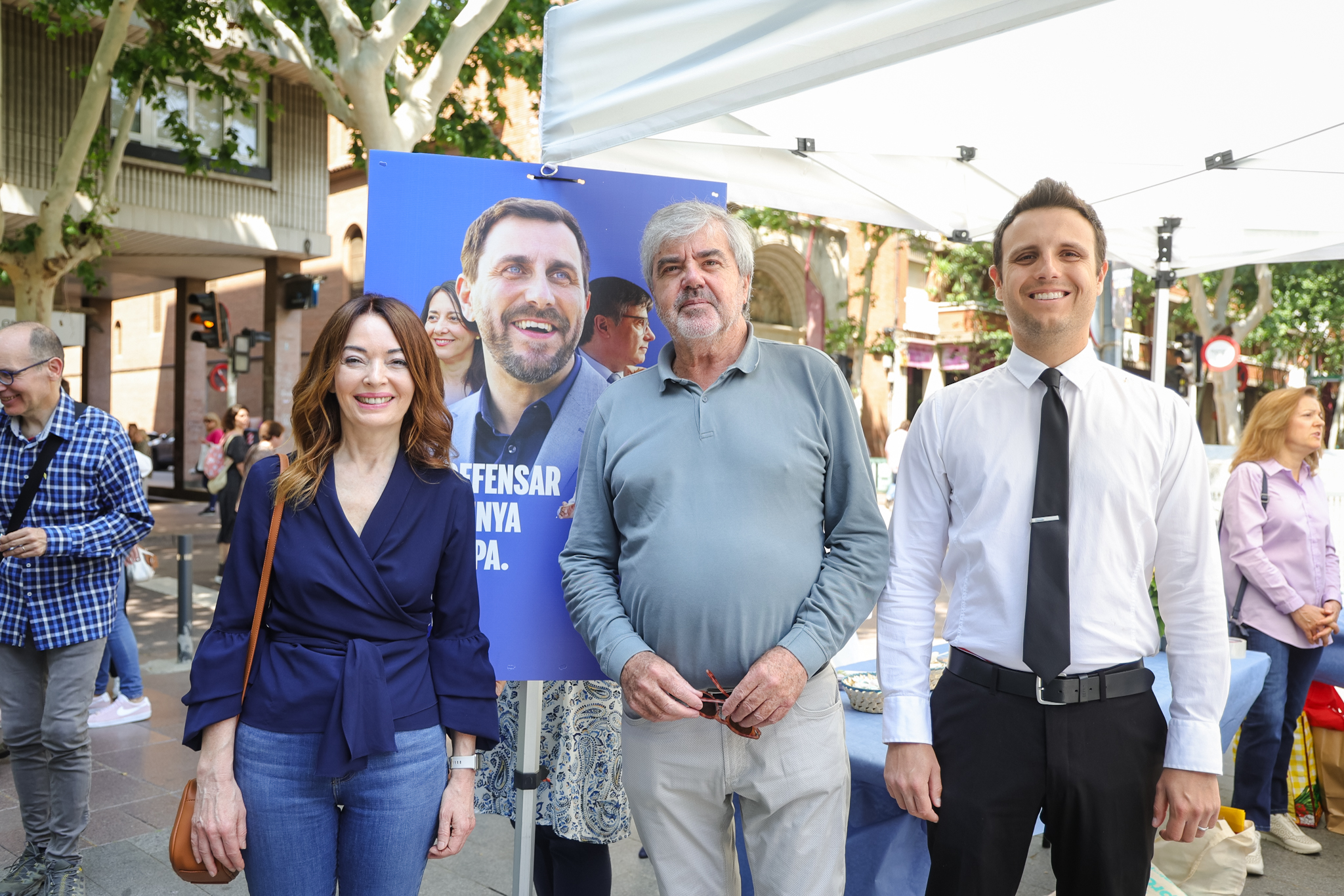 Gorka Knör visita Sabadell per a reivindicar la feina feta per Junts al Parlament Europeu
