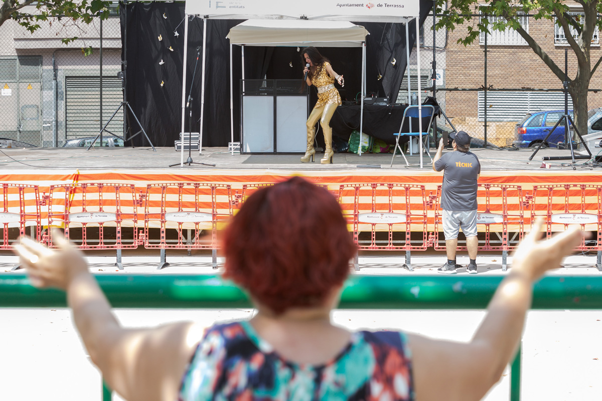 Dues festes majors de barri a Terrassa