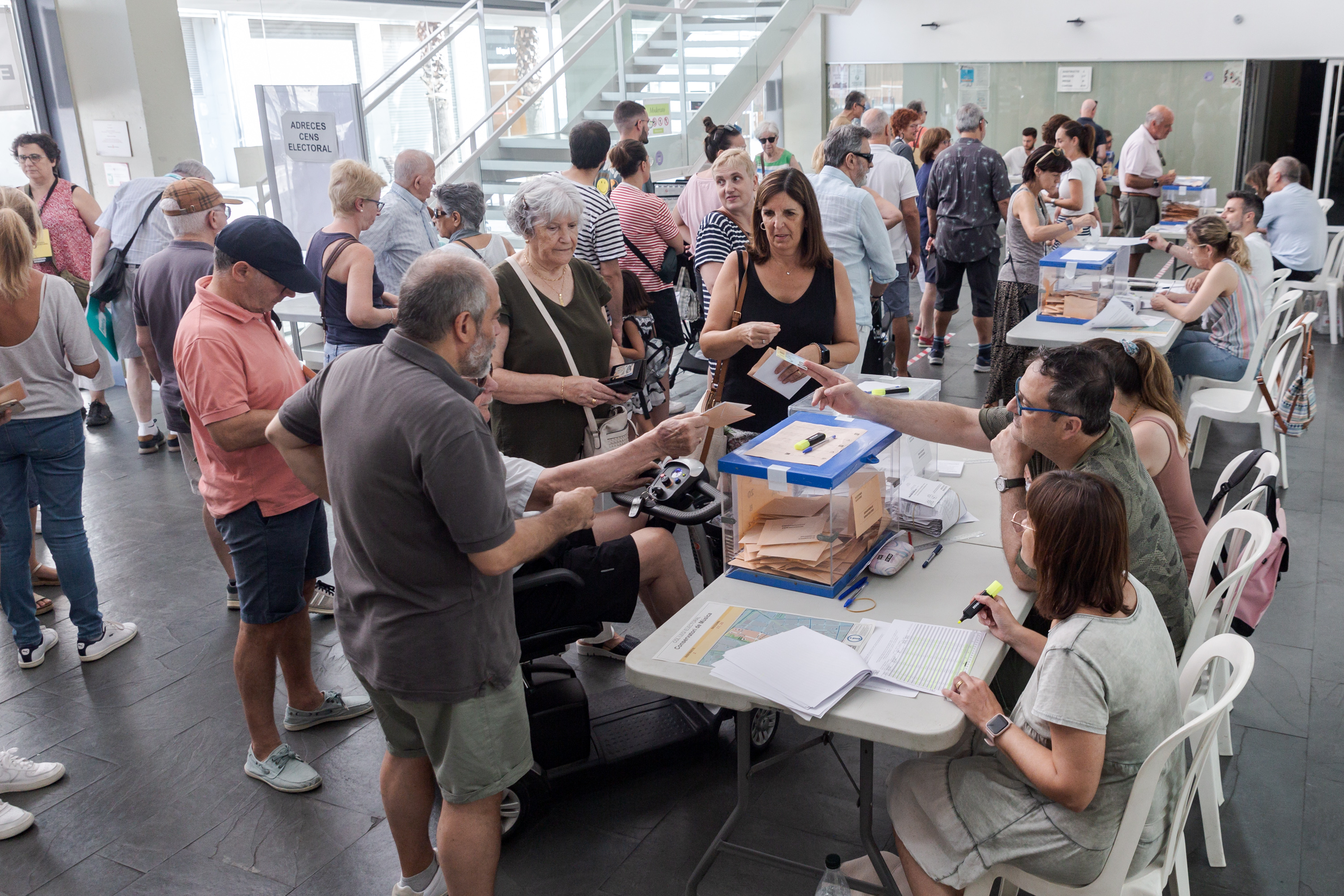 Tsunami socialista a tots els barris de la ciutat, excepte a l’Antic Poble de Sant Pere