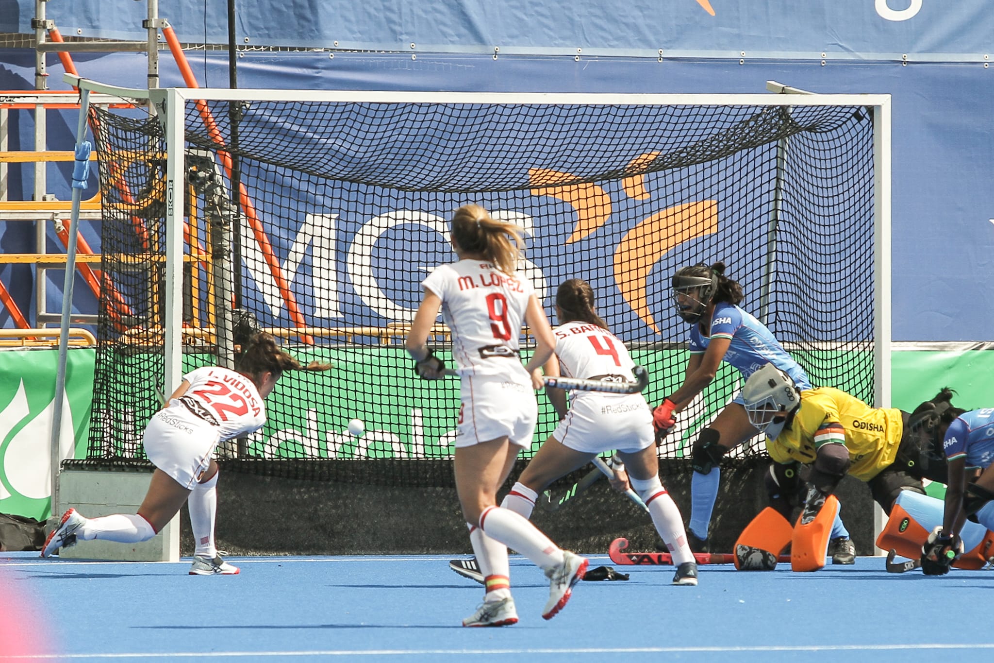 Espanya i Índia empaten en el torneig femení del centenari