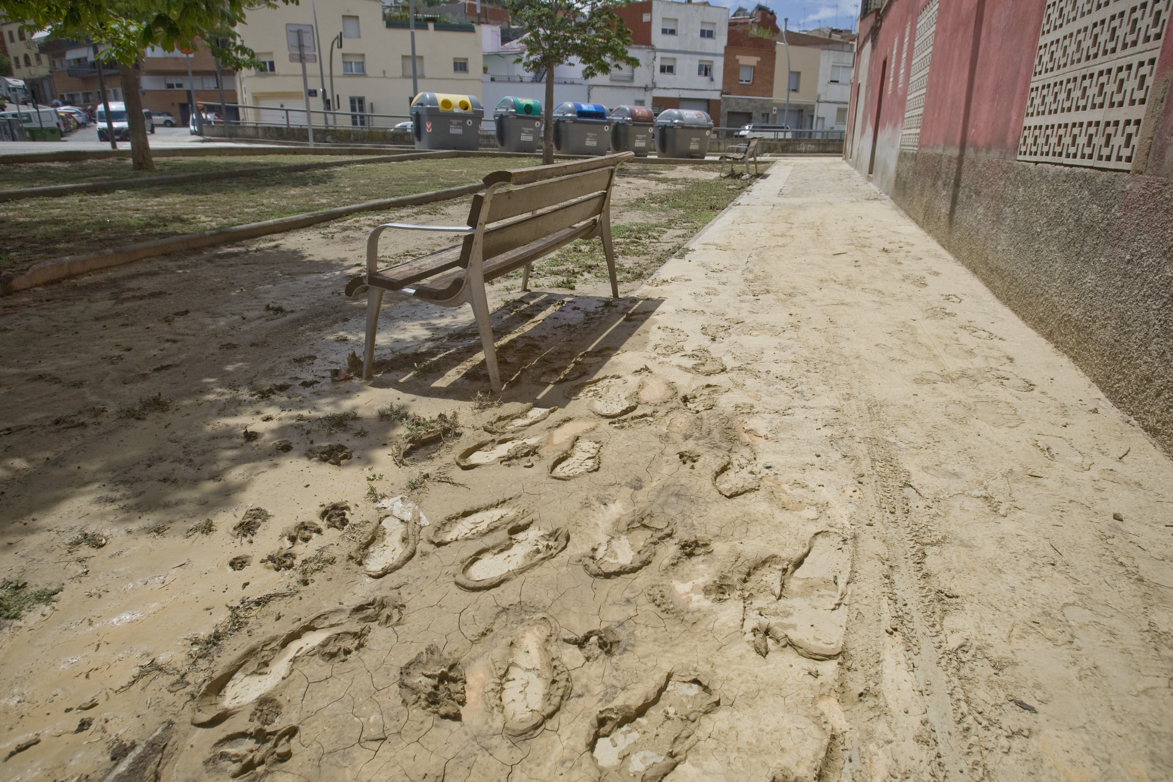 Reclamacions a Terrassa pels danys de la tempesta