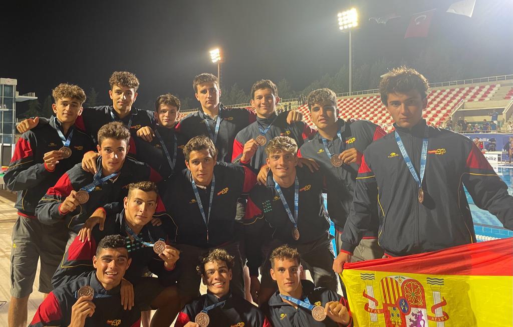Bronze d'Espanya a l'Europeu sub-17 de waterpolo