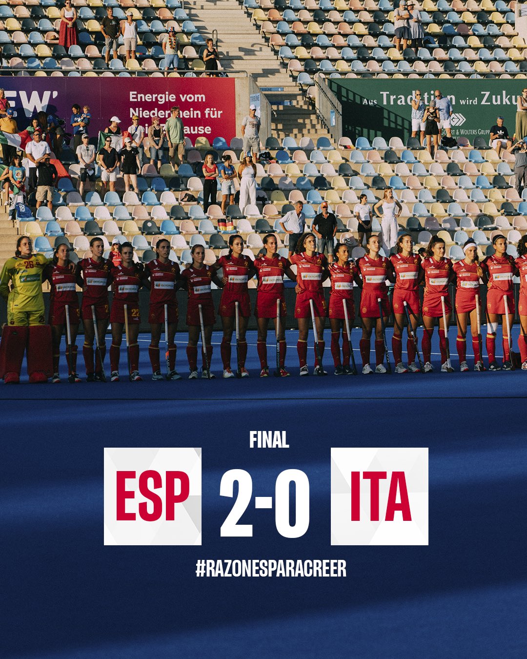 Espanya es refà i s'imposa a Itàlia per 2 a 0 a l'Europeu femení