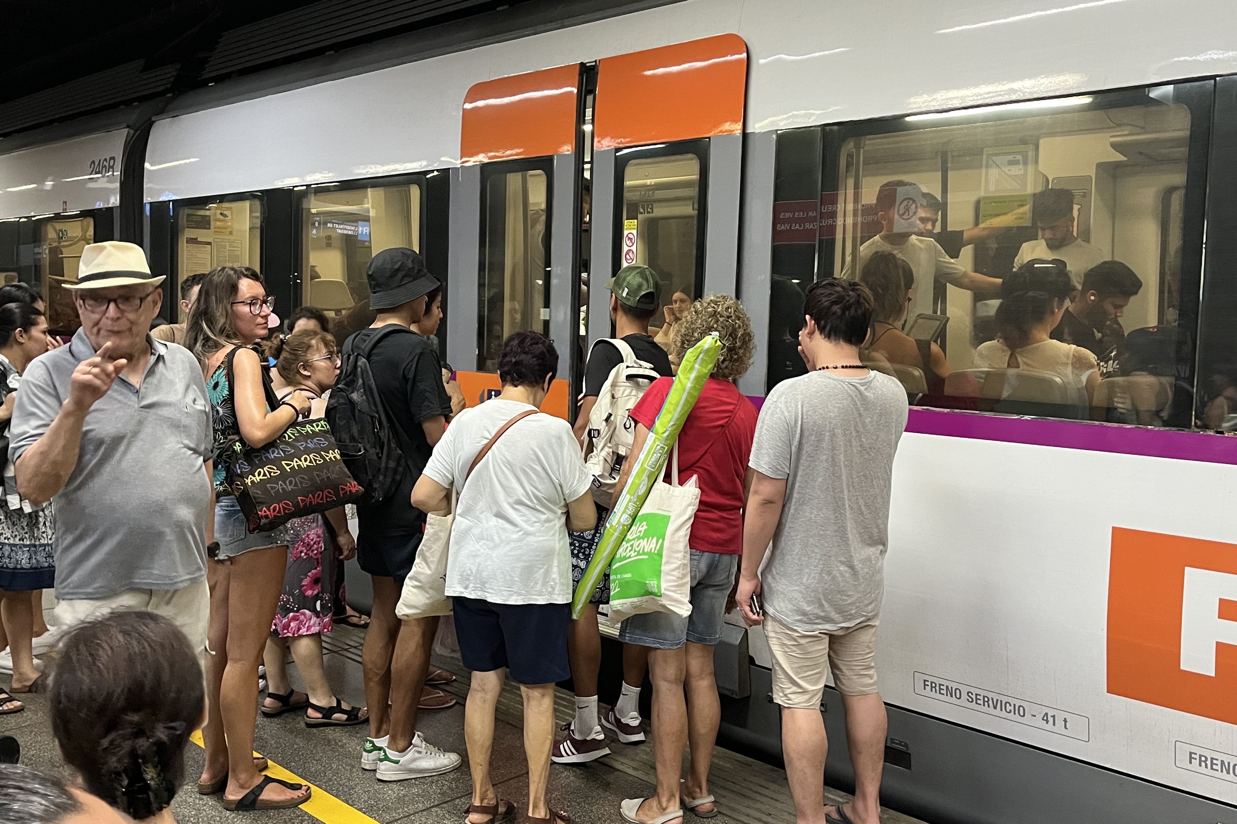 Caos a Rodalies per una avaria