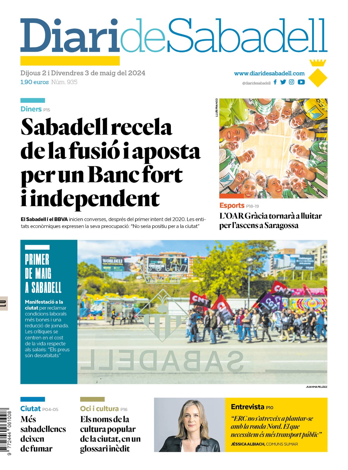 Les notícies més destacades del dia a Sabadell