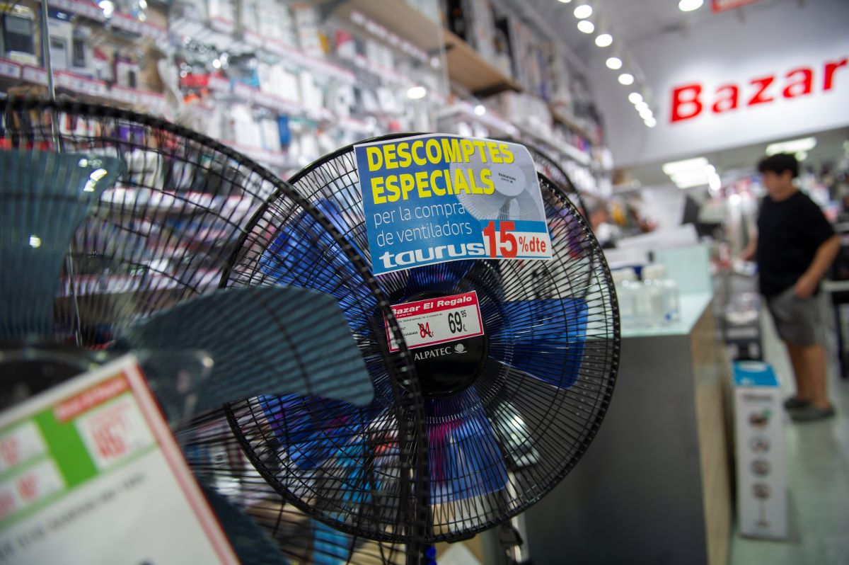 Es dispara la venda de ventiladors per l'onada de calor
