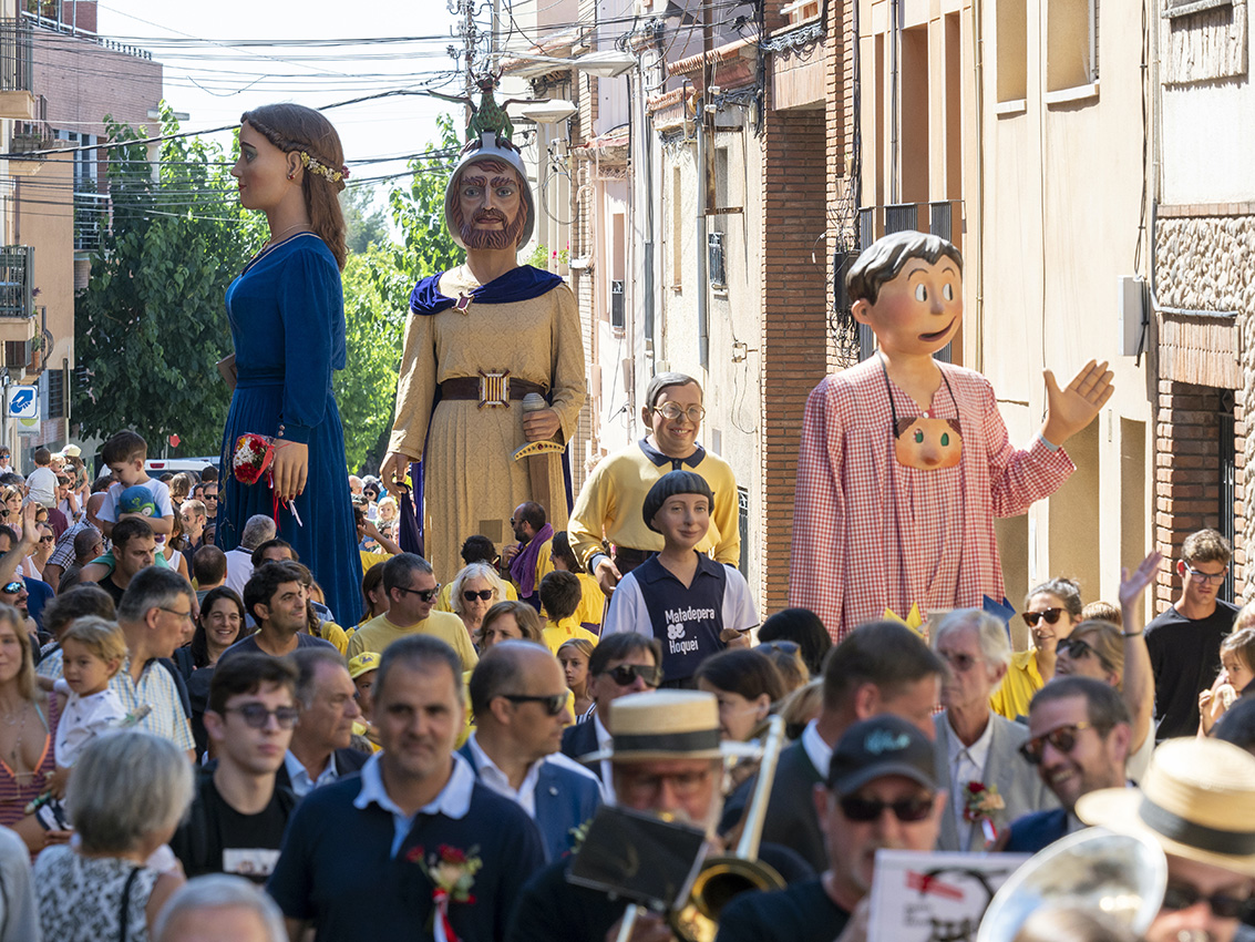 La pluja anul·la activitats de la festa major a Matadepera