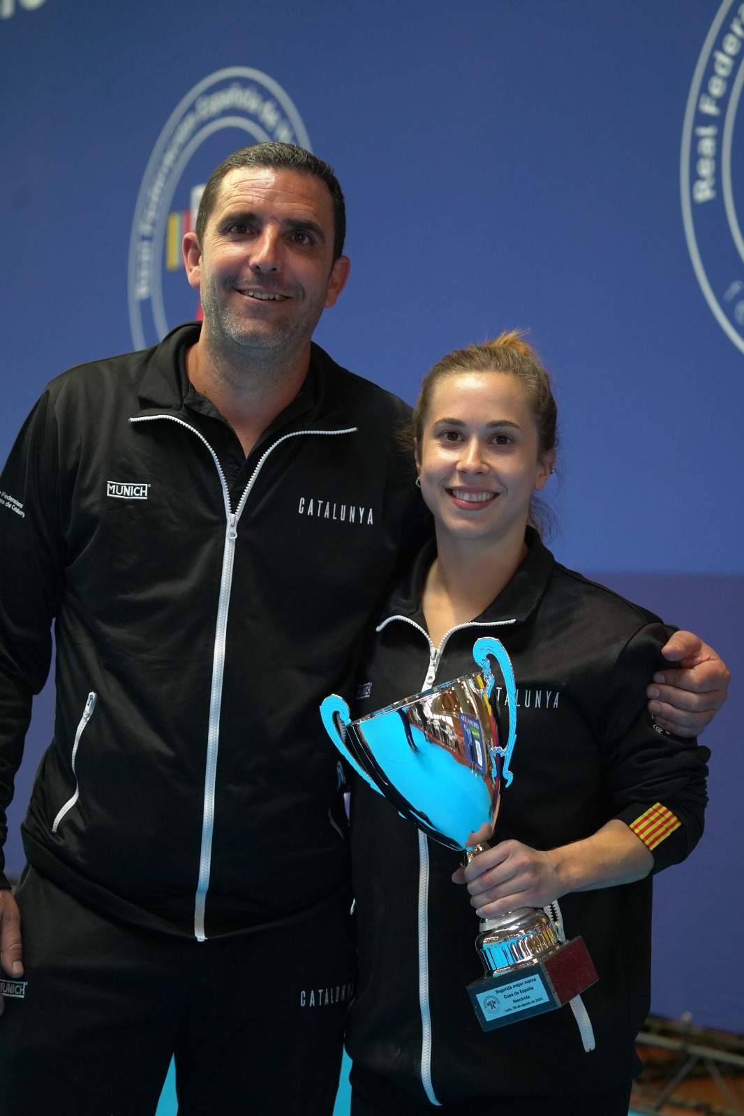 L'aixecadora del CP Terrassa Sira Armengou, segona a la Copa d'Espanya