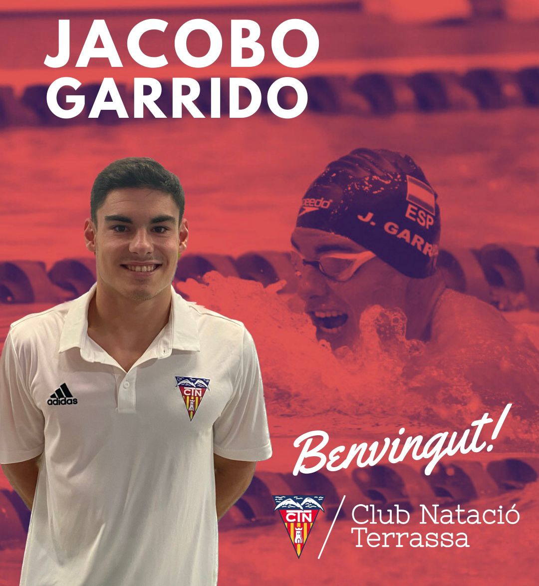 Jacobo Garrido s'incorpora a l'equip de natació adaptada del CN Terrassa