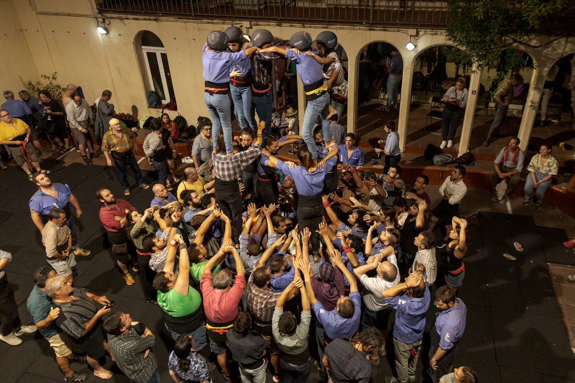 Minyons aspira a fer el 5d9f en la plaça de major rivalitat, Vilafranca