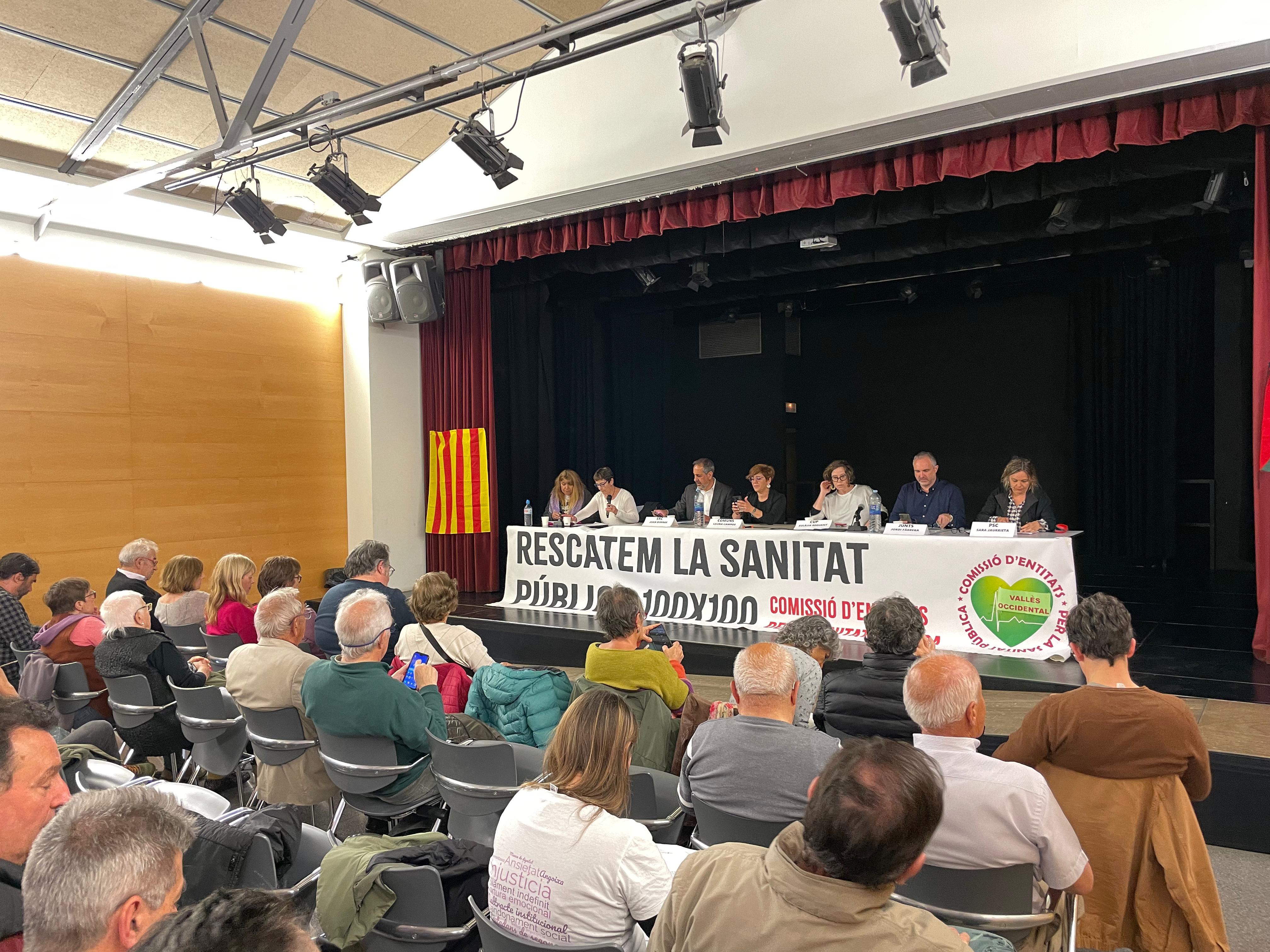 La salut, a debat en l'inici de la campanya: 