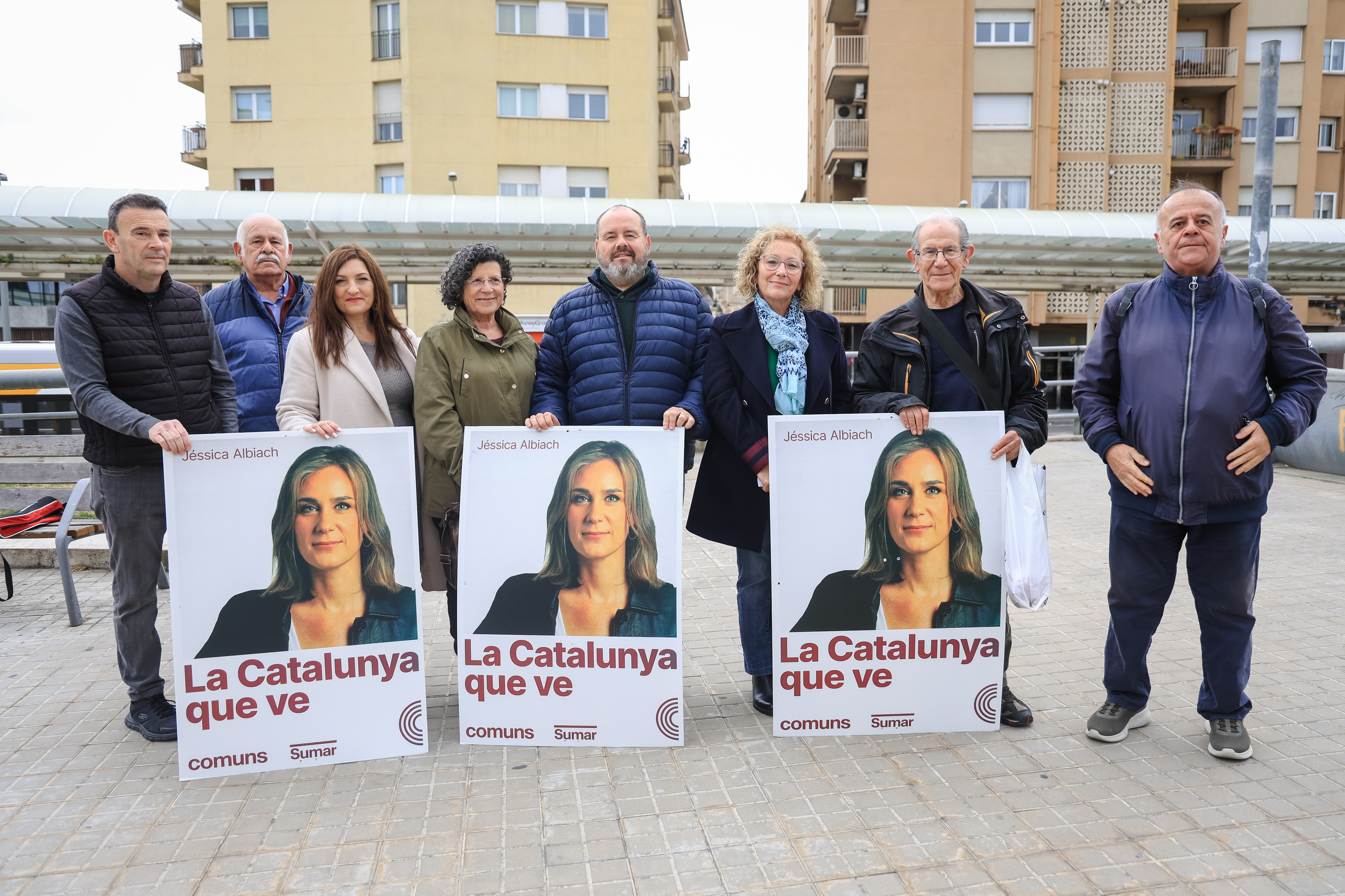 Comuns Sumar inicia campanya electoral a Sabadell