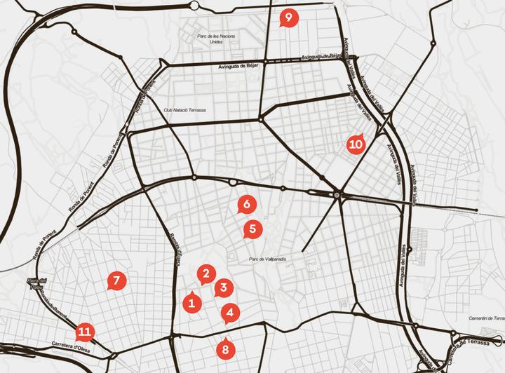 Guia per esquivar els carrers tallats per obres - 
