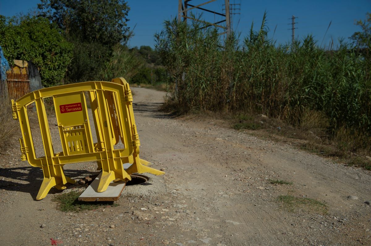 Repararan vuit camins de l’Anella Verda erosionats pels aiguats del juny