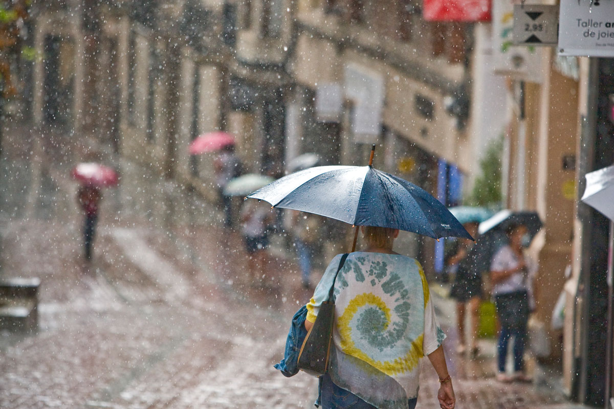 Avís per risc de pluges intenses a Terrassa