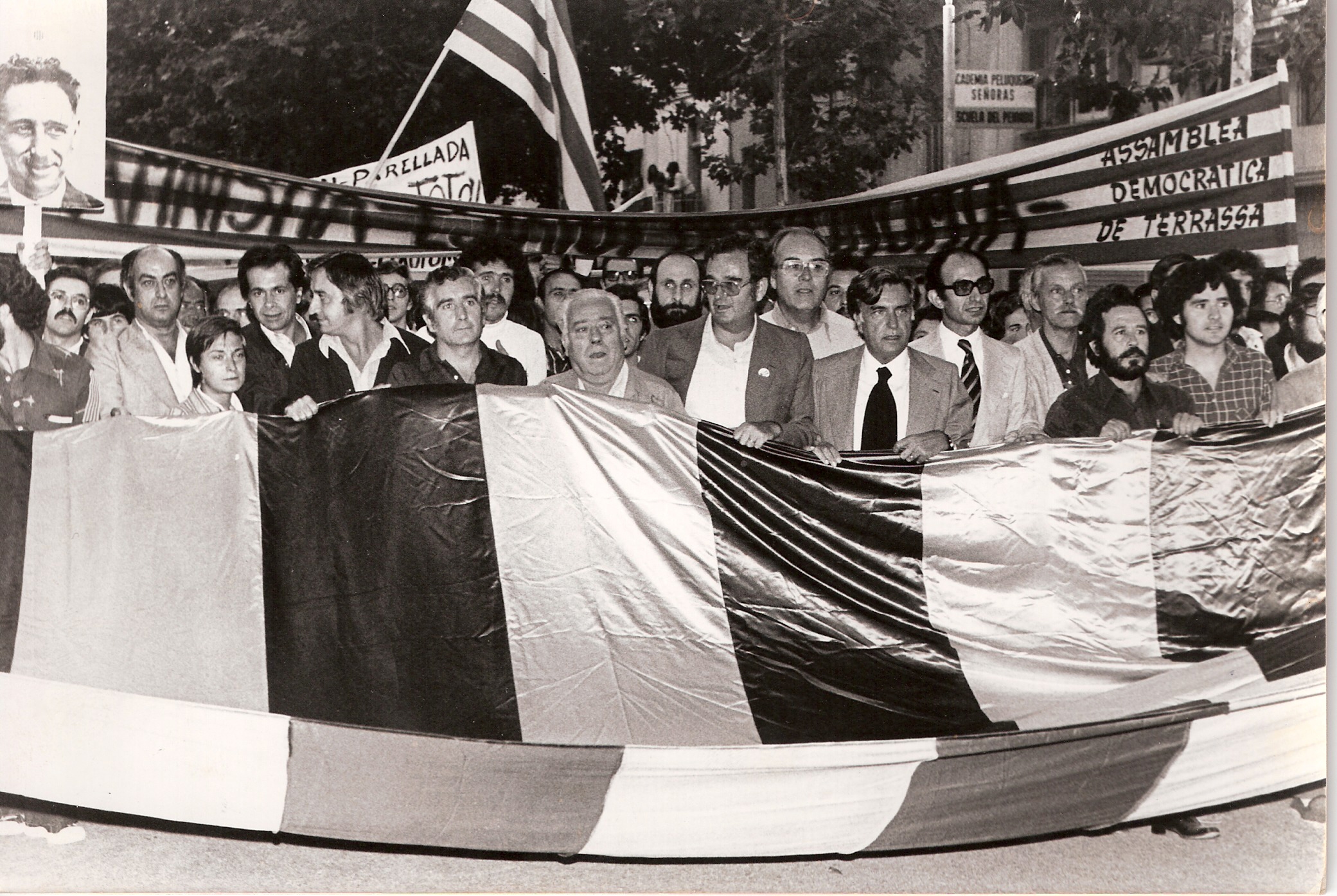 La unitat i la lluita antifranquista, clau a la Diada del 1976 a Terrassa - 