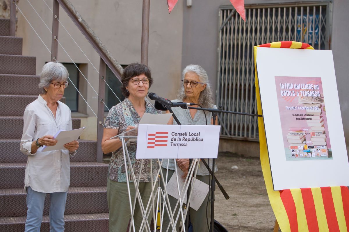 Presenten la I Fira del llibre en català de Terrassa
