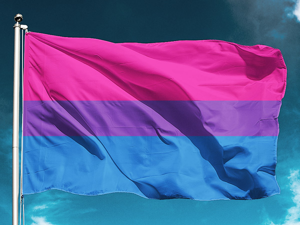 La bandera bisexual onejarà al Raval de Montserrat el 23 de setembre