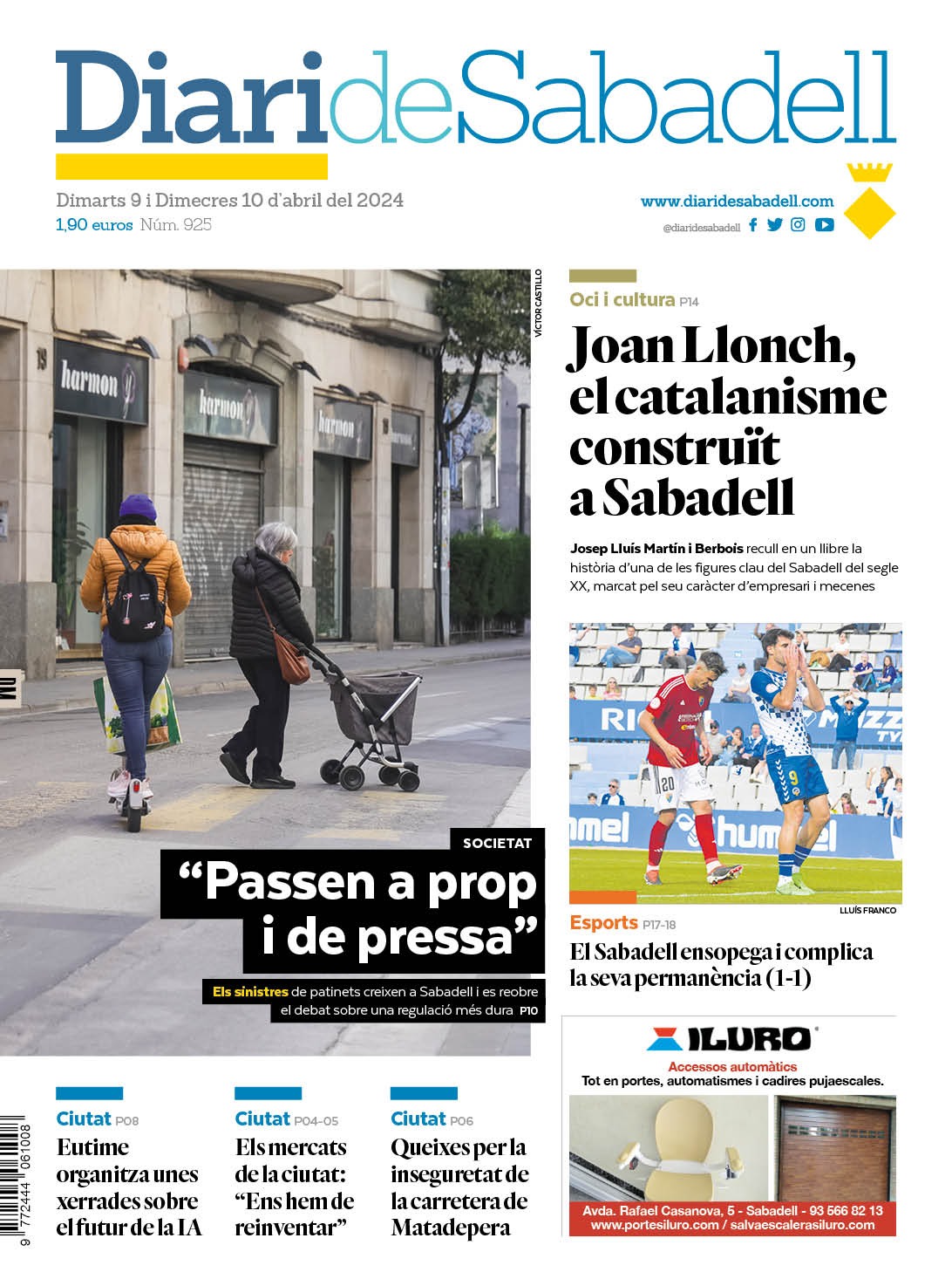 Les notícies més destacades del dia a Sabadell