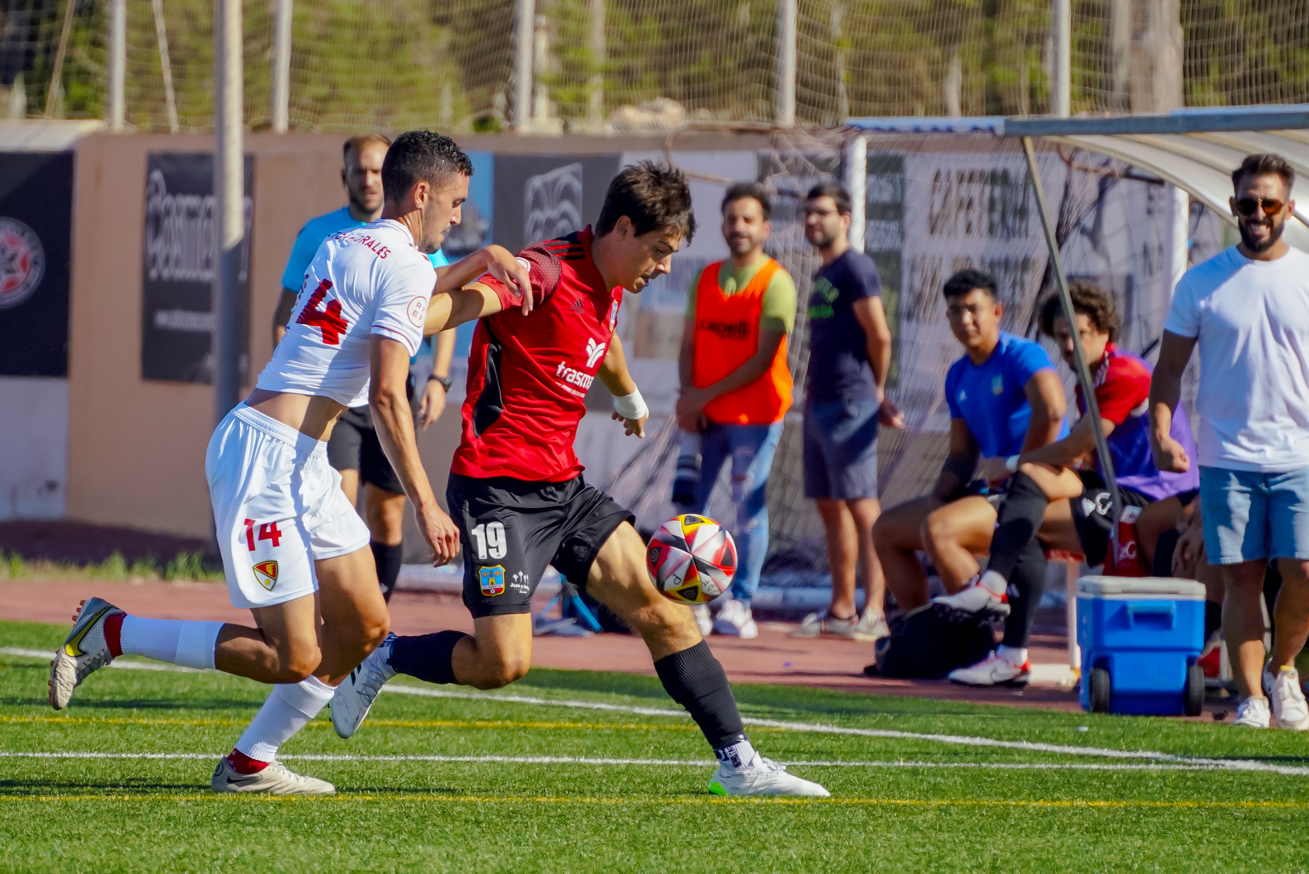 Empat del Terrassa FC al camp del Formentera