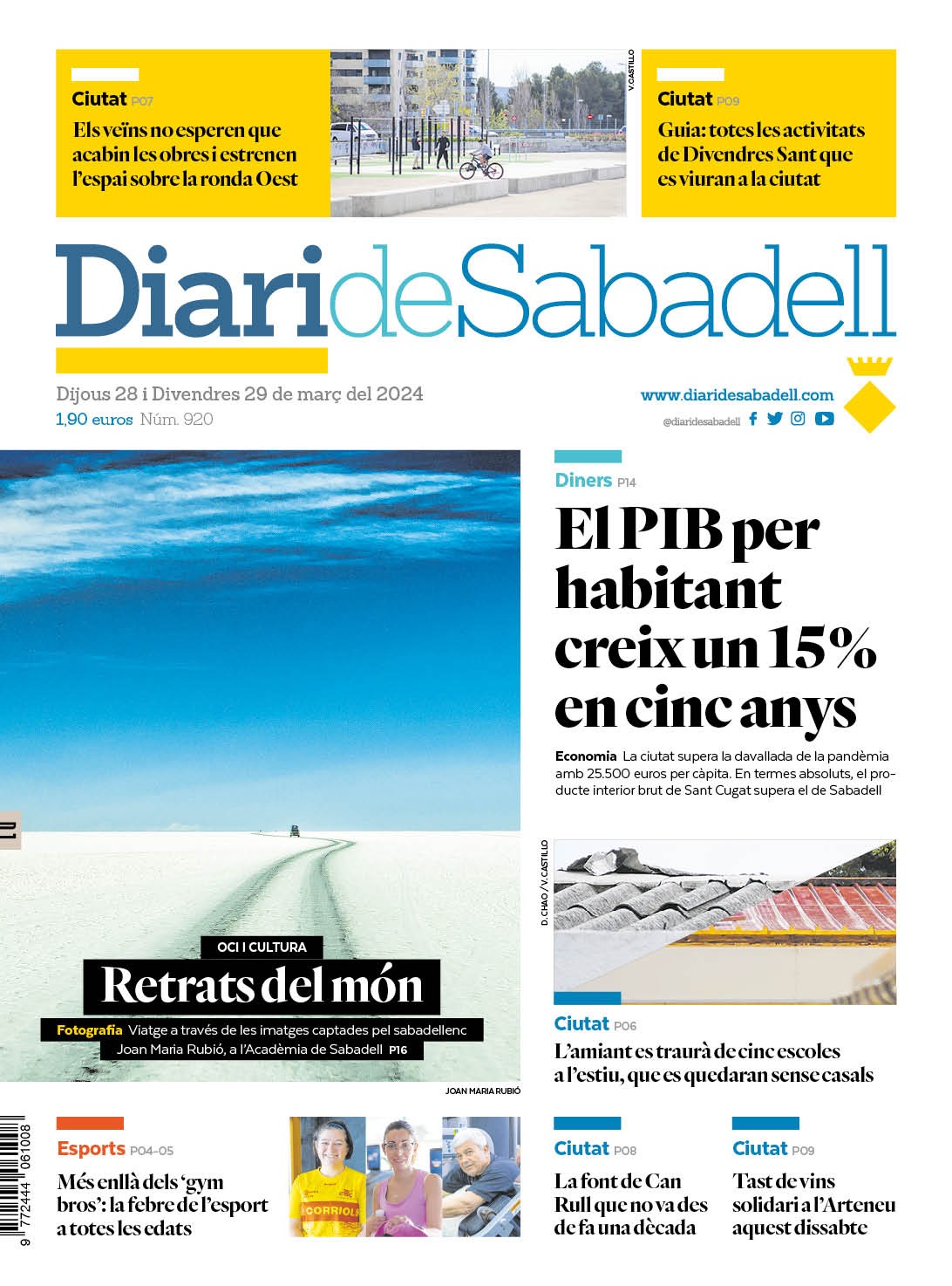 Les notícies més destacades del dia a Sabadell