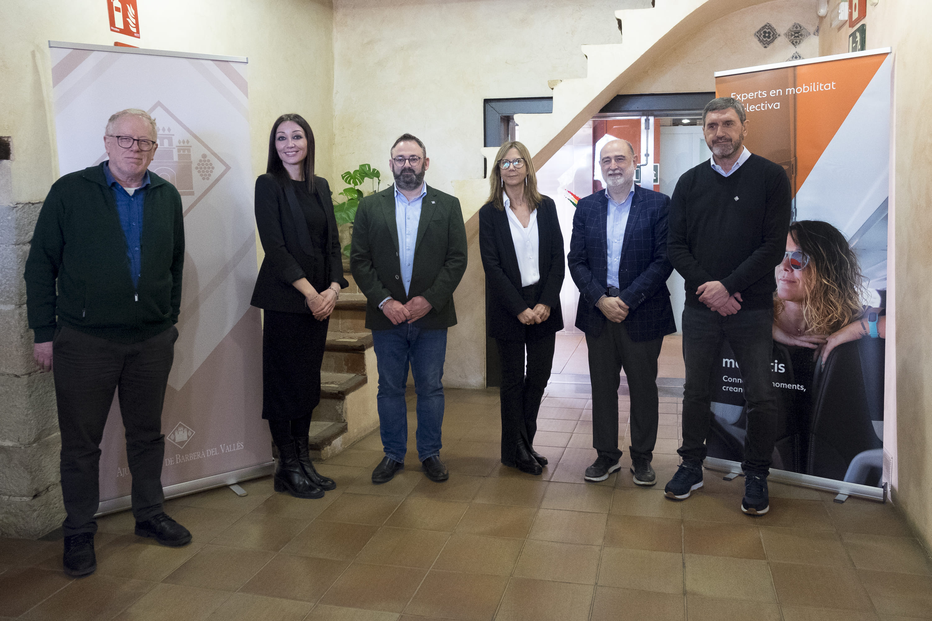 Acord entre Moventis i Barberà del Vallès per formar professionals del transport