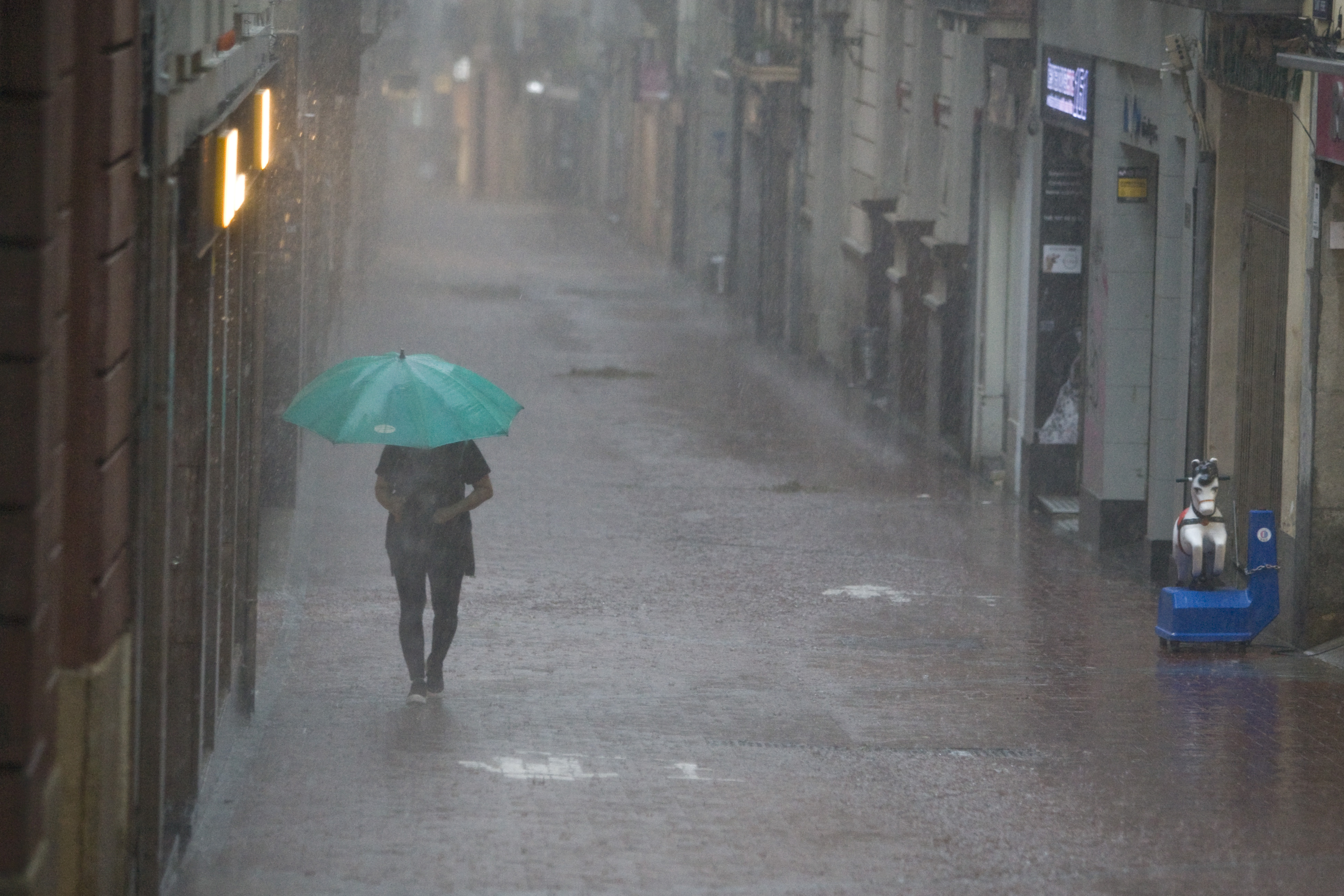 Alerta a Terrassa per pluja intensa