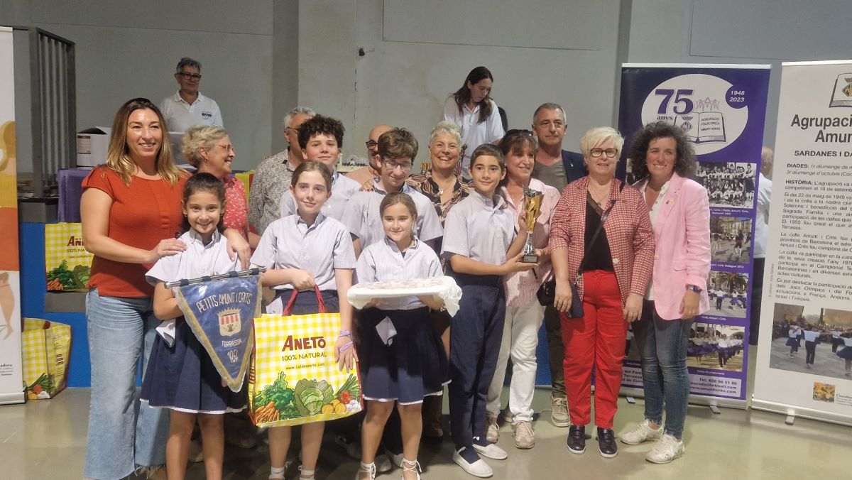 Victòria infantil d’Amunt i Crits, que té el vent de cara pel campionat territorial