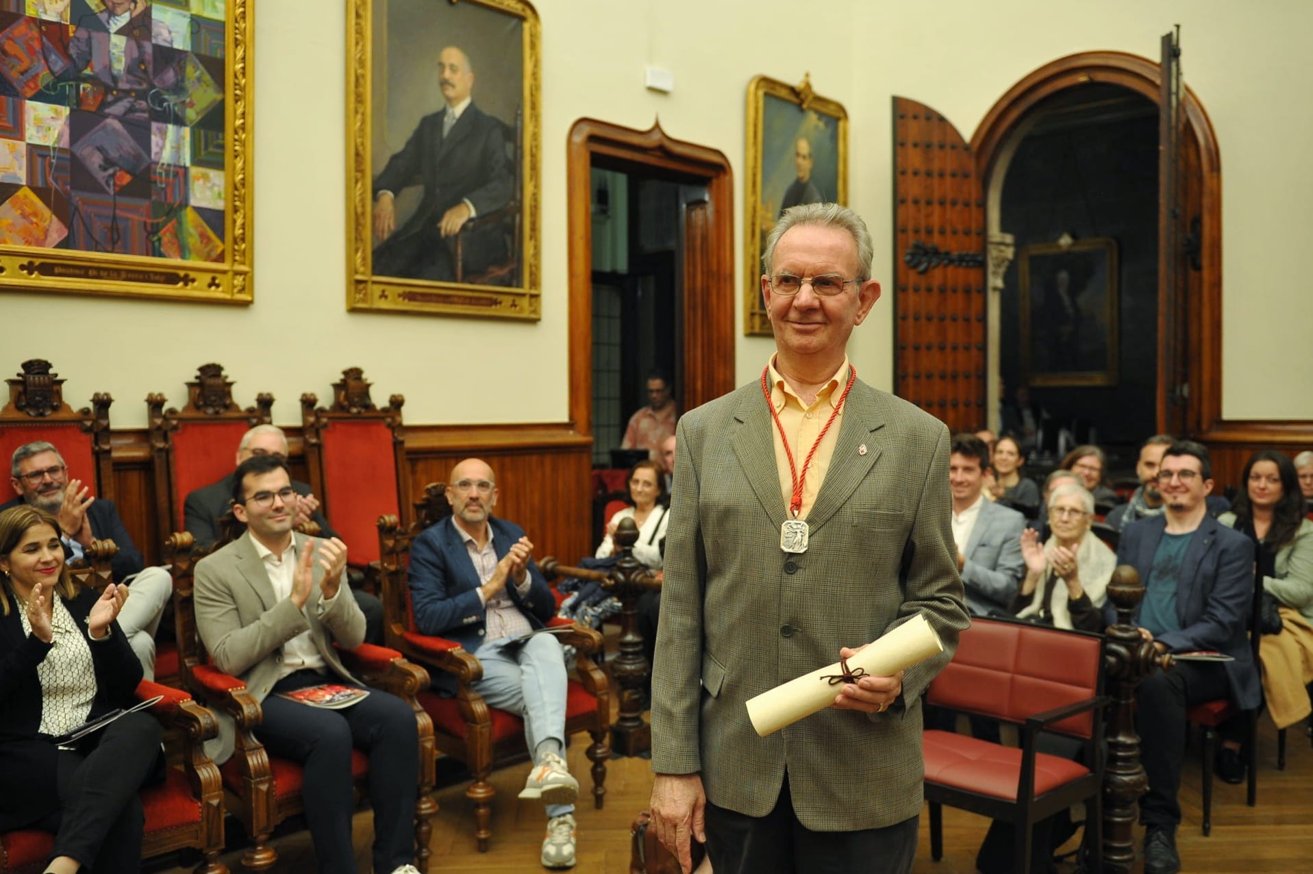 Marià Gàllego ja té la Medalla d'Honor de Terrassa
