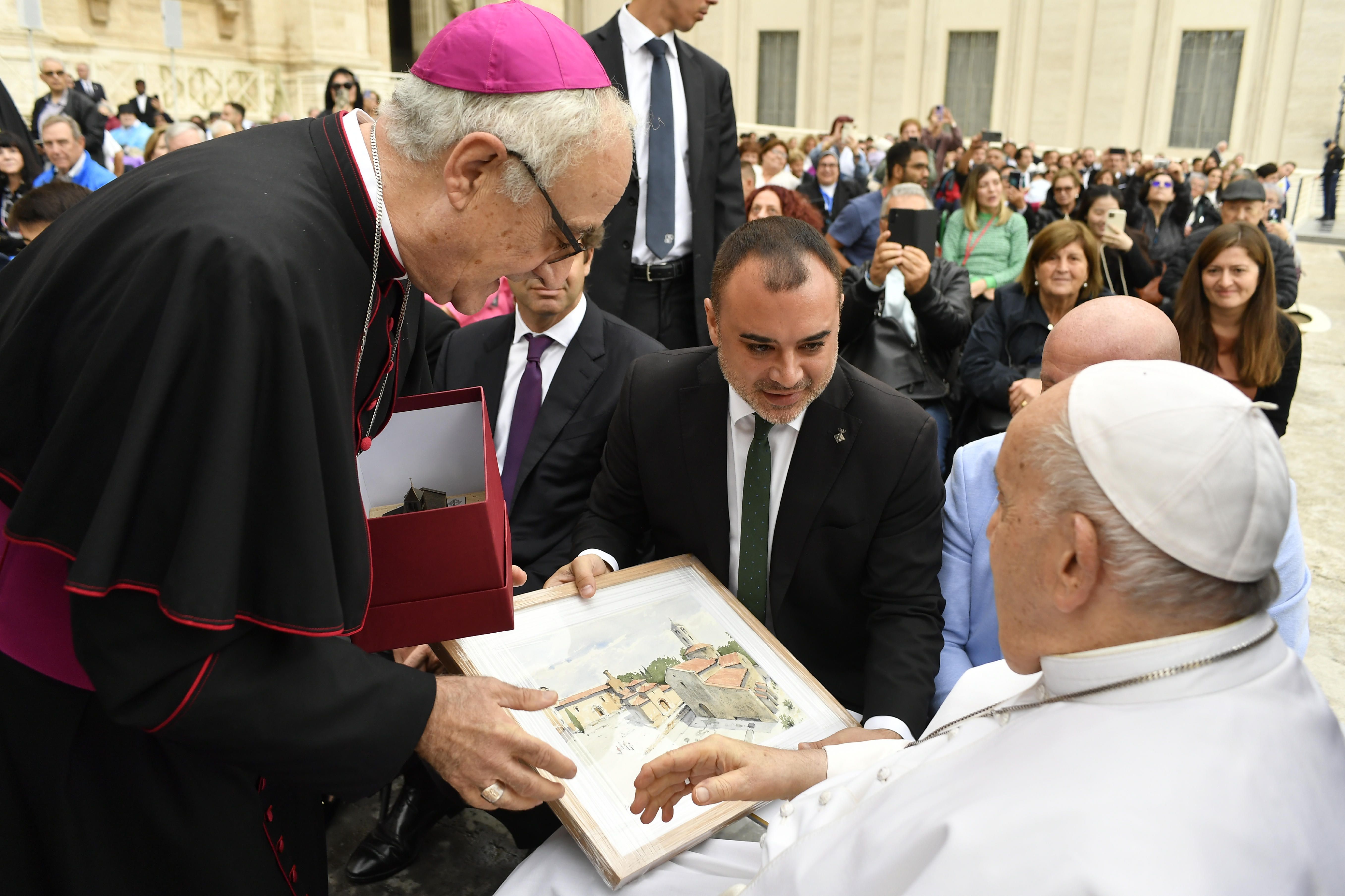 El papa Francesc dona suport a la candidatura de la Seu d'Ègara