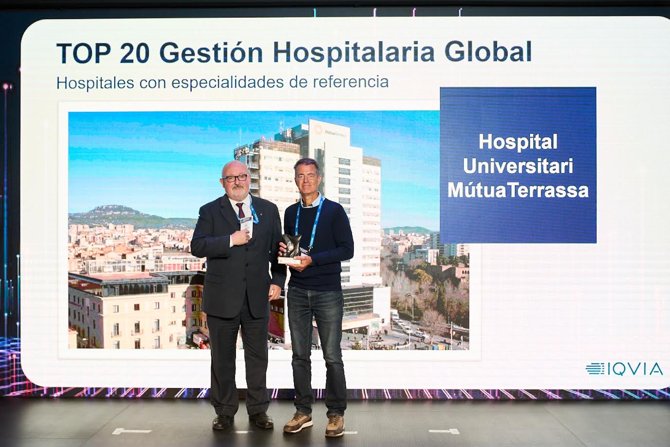 Doble premi per a Mútua als IQVIA TOP20 2023