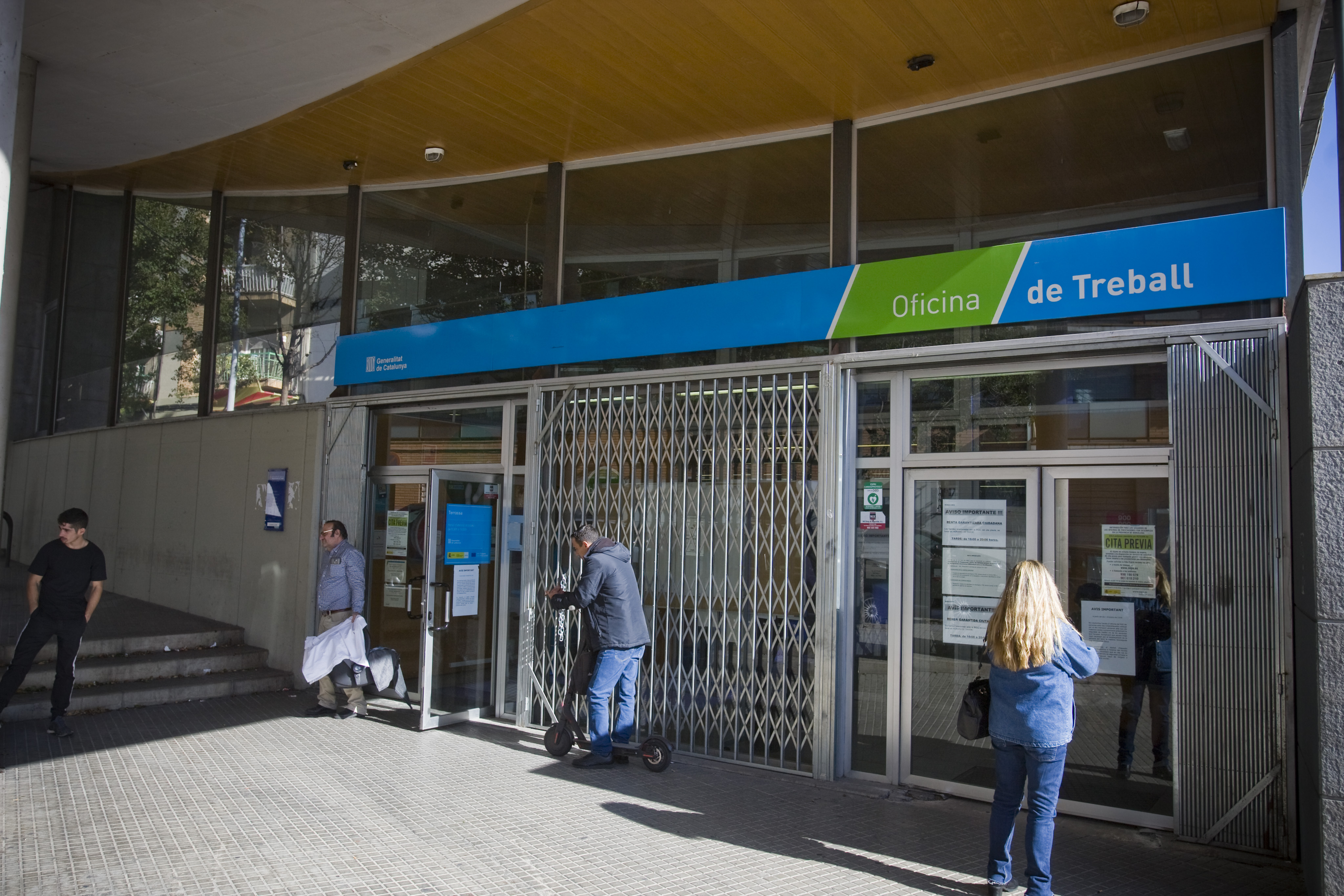 L'atur s'incrementa en 175 persones a l'octubre a Terrassa