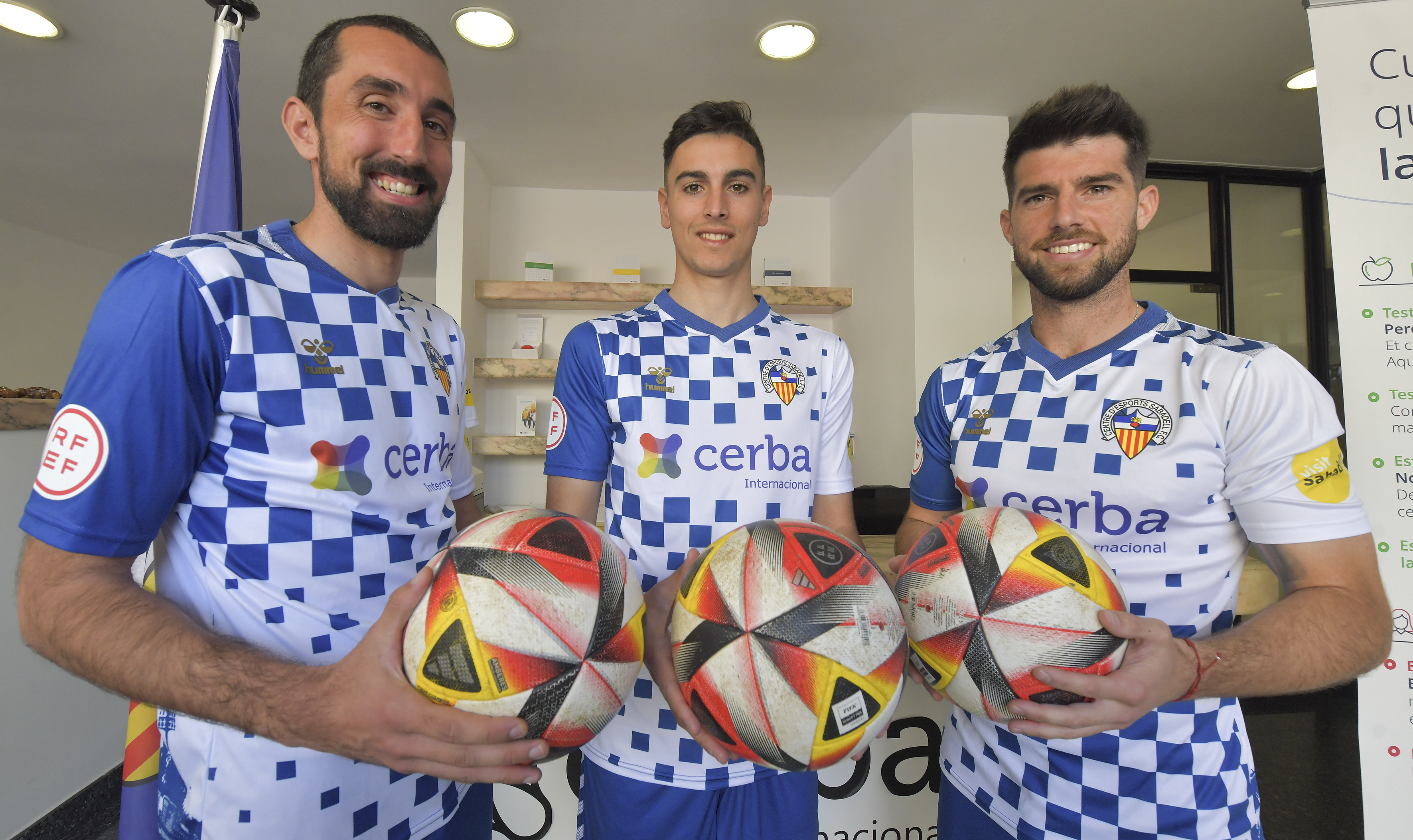 Sergi Maestre, Jesús Fernández i Jordi Calavera: 