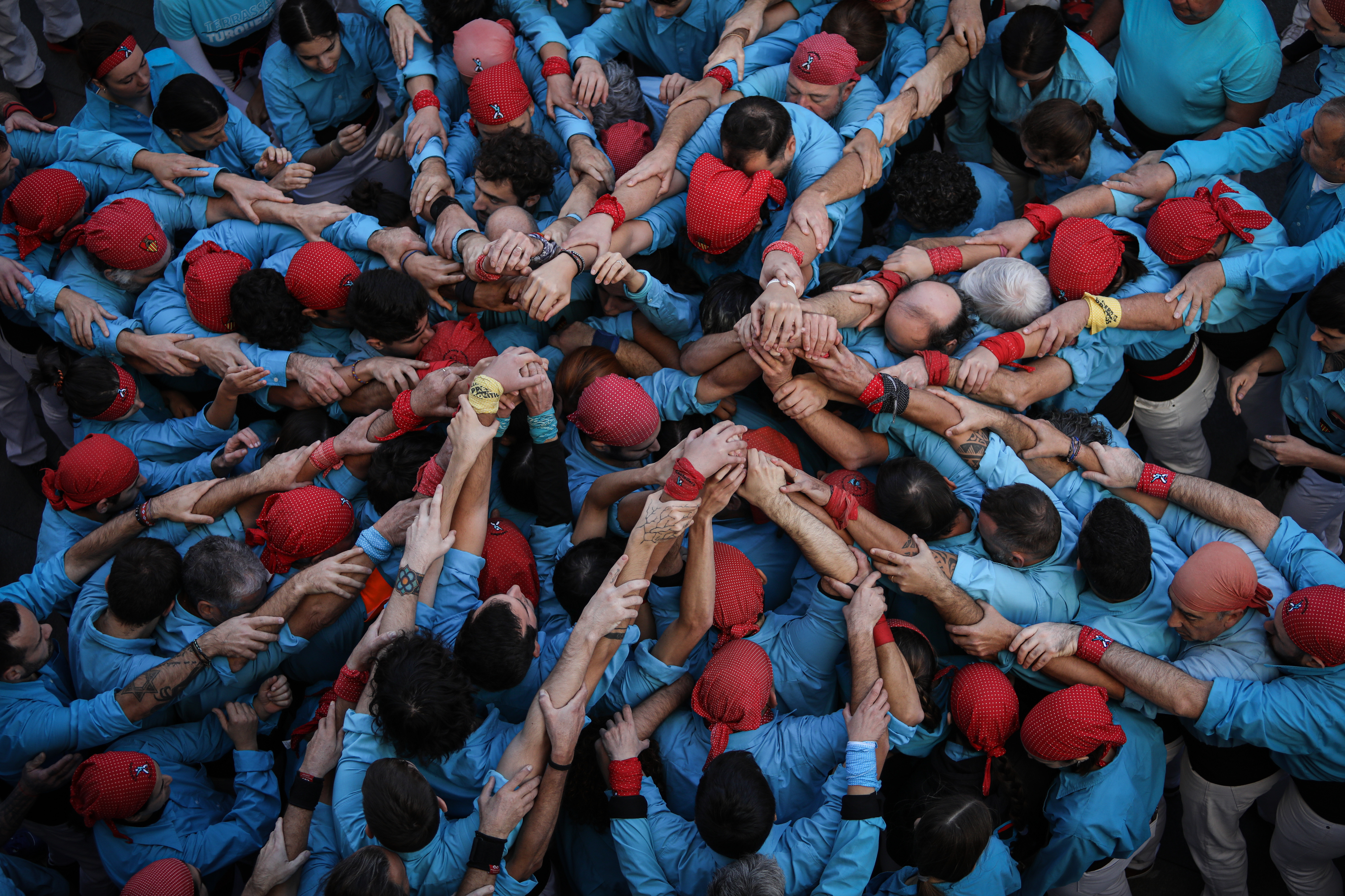 FOTOS | Diada dels Castellers de Terrassa