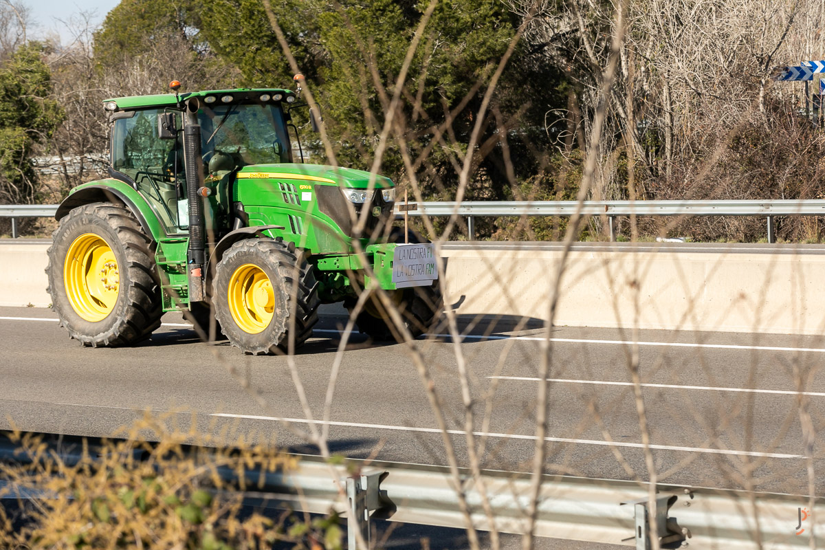 La tornada a casa de la 'tractorada' complica novament el trànsit