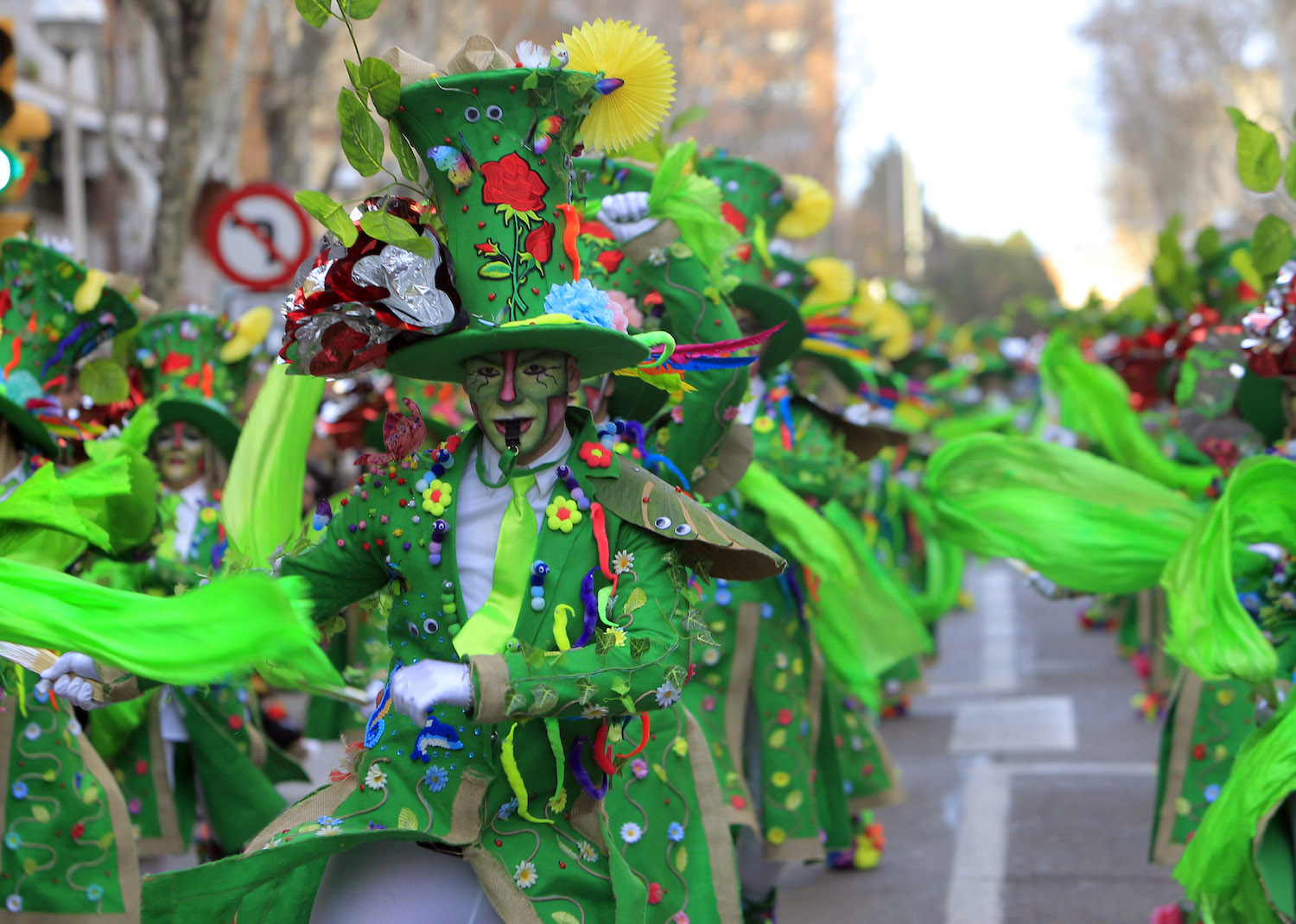 Afectacions al trànsit durant la rua de Carnestoltes a Sabadell