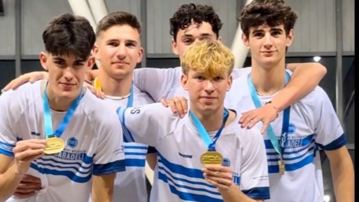 La JA Sabadell, campiona de Catalunya en el 4x400 a la categoria sub-18