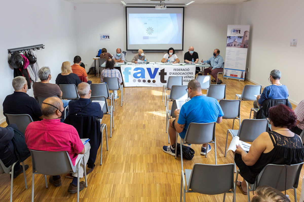 Una llista única per dirigir la Federació de Veïns de Terrassa