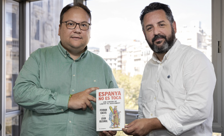 Ferran Casas i Joan Rusiñol presenten ‘Espanya no es toca’ a Sabadell - 